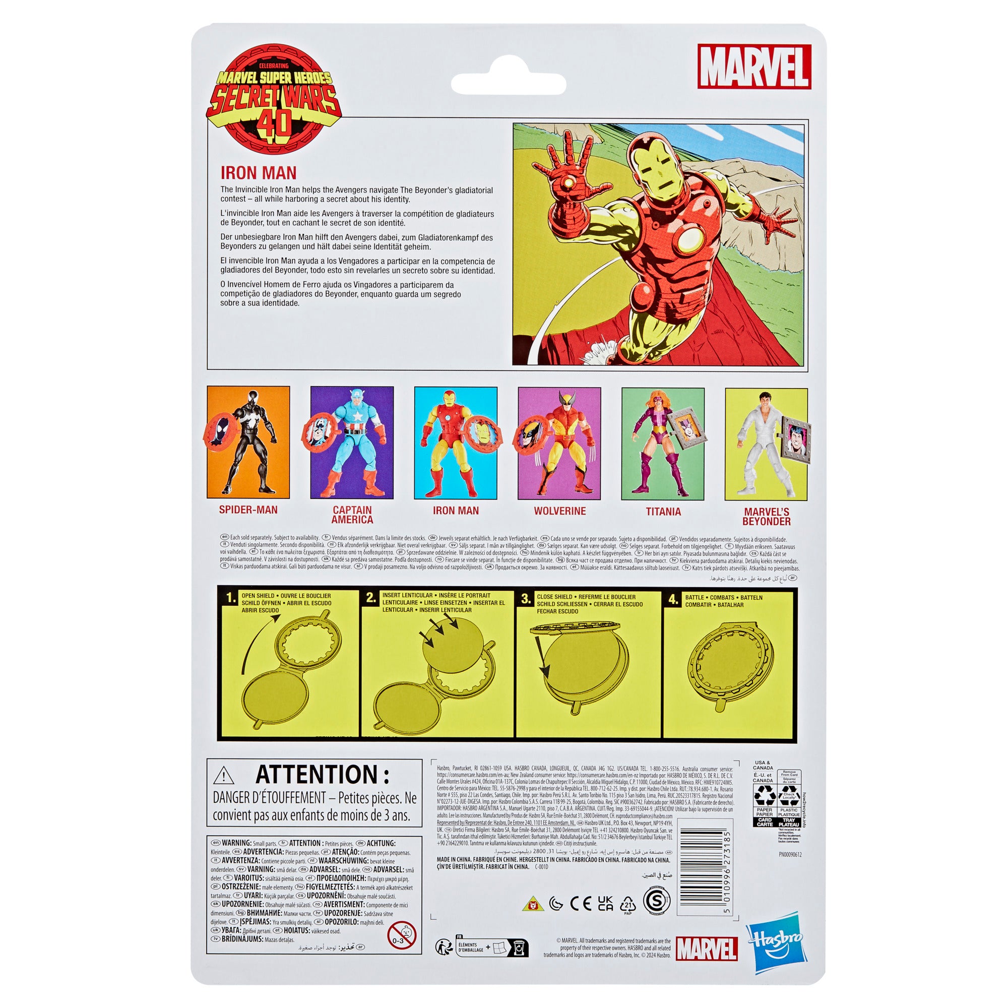 Marvel Legends Secret Wars Retro Iron Man
