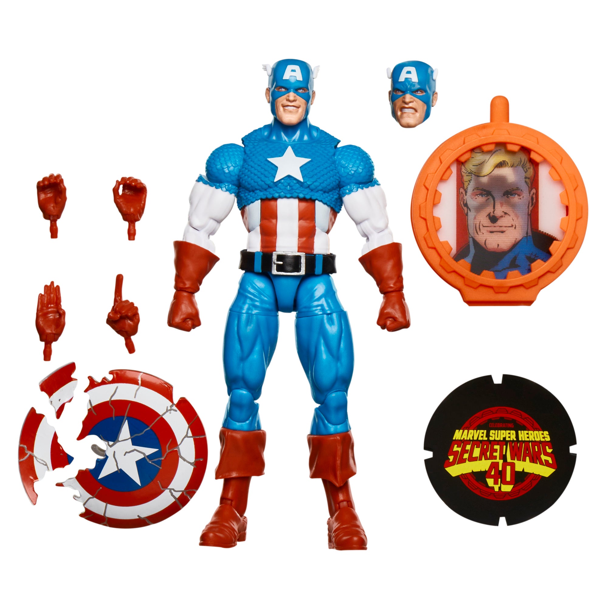 Marvel Legends Secret Wars Retro Captain America