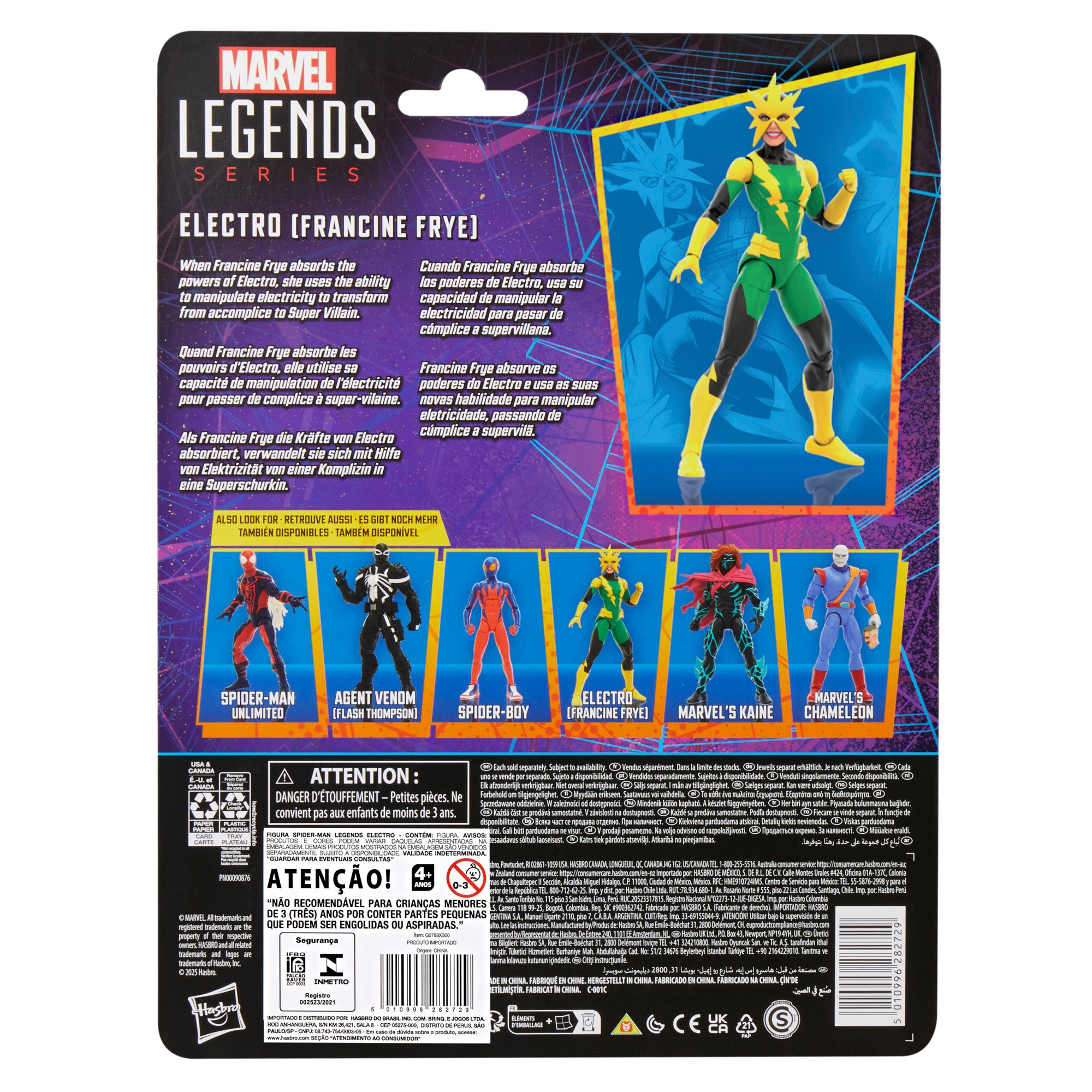 Marvel Legends Spider-Man Retro Electro (Francine Fry)