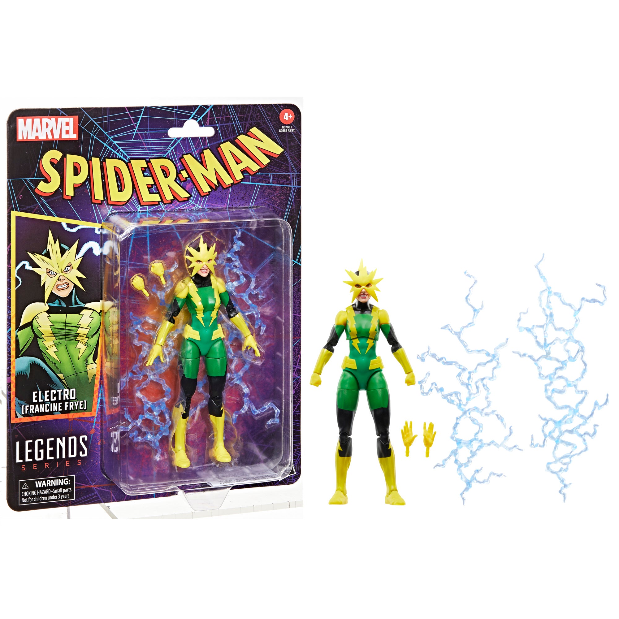 Marvel Legends Spider-Man Retro Electro (Francine Fry)