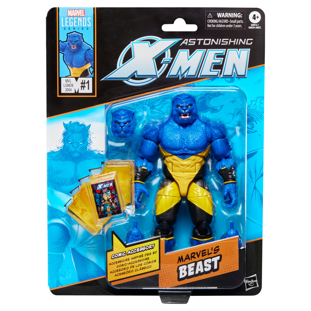 Marvel Legends Mini Comic Wave 2 Astonishing X-Men Beast – In