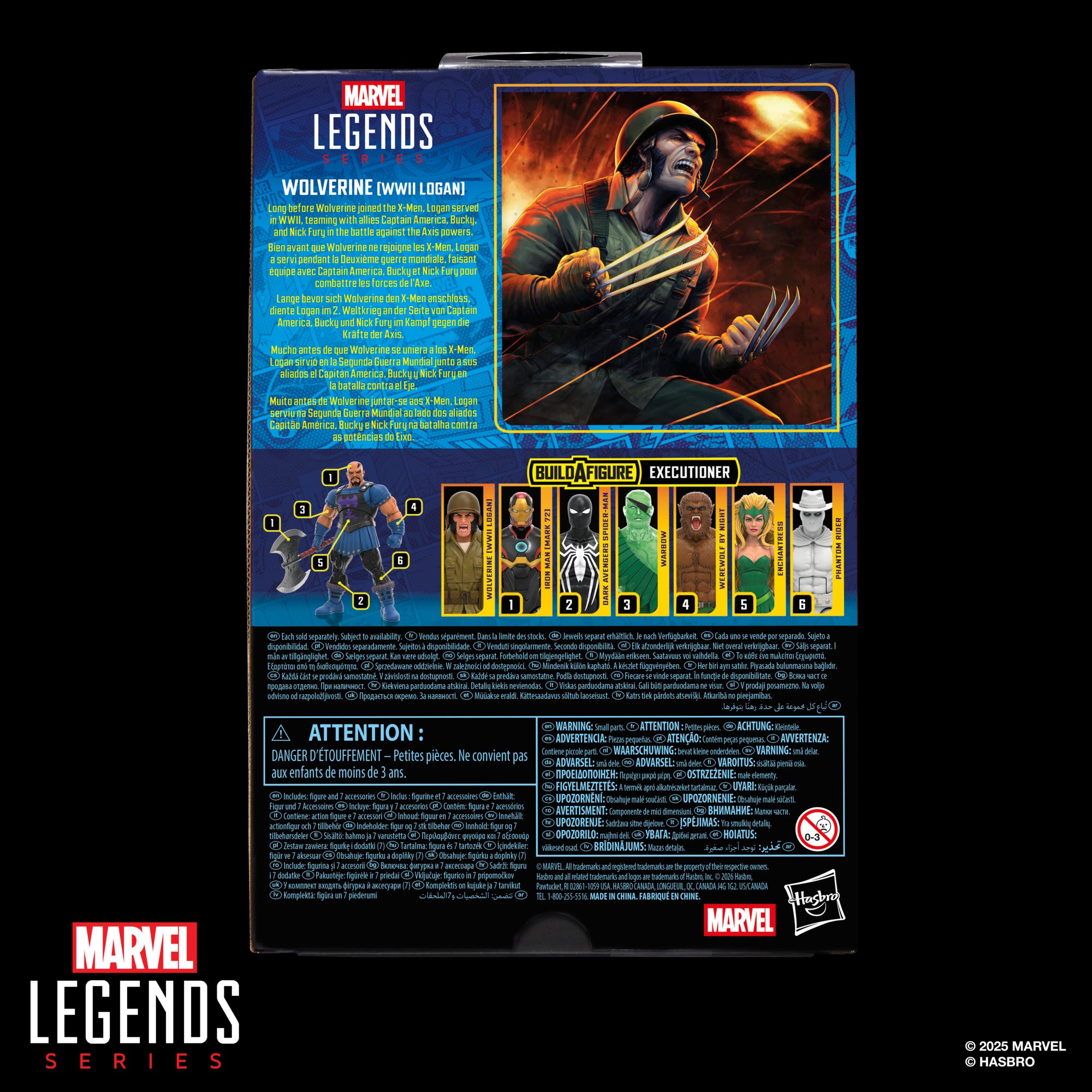 PRE-ORDER Marvel Legends (Executioner Series) Wolverine (WWII Logan)