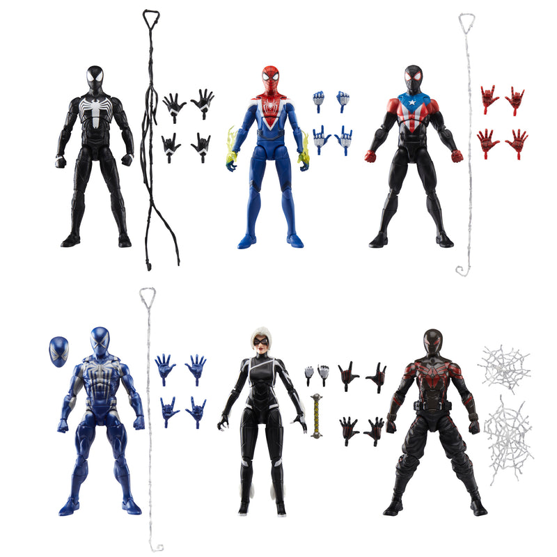 PRE-ORDER Marvel Legends (Gamerverse) Spider-Man 2 Set of 6