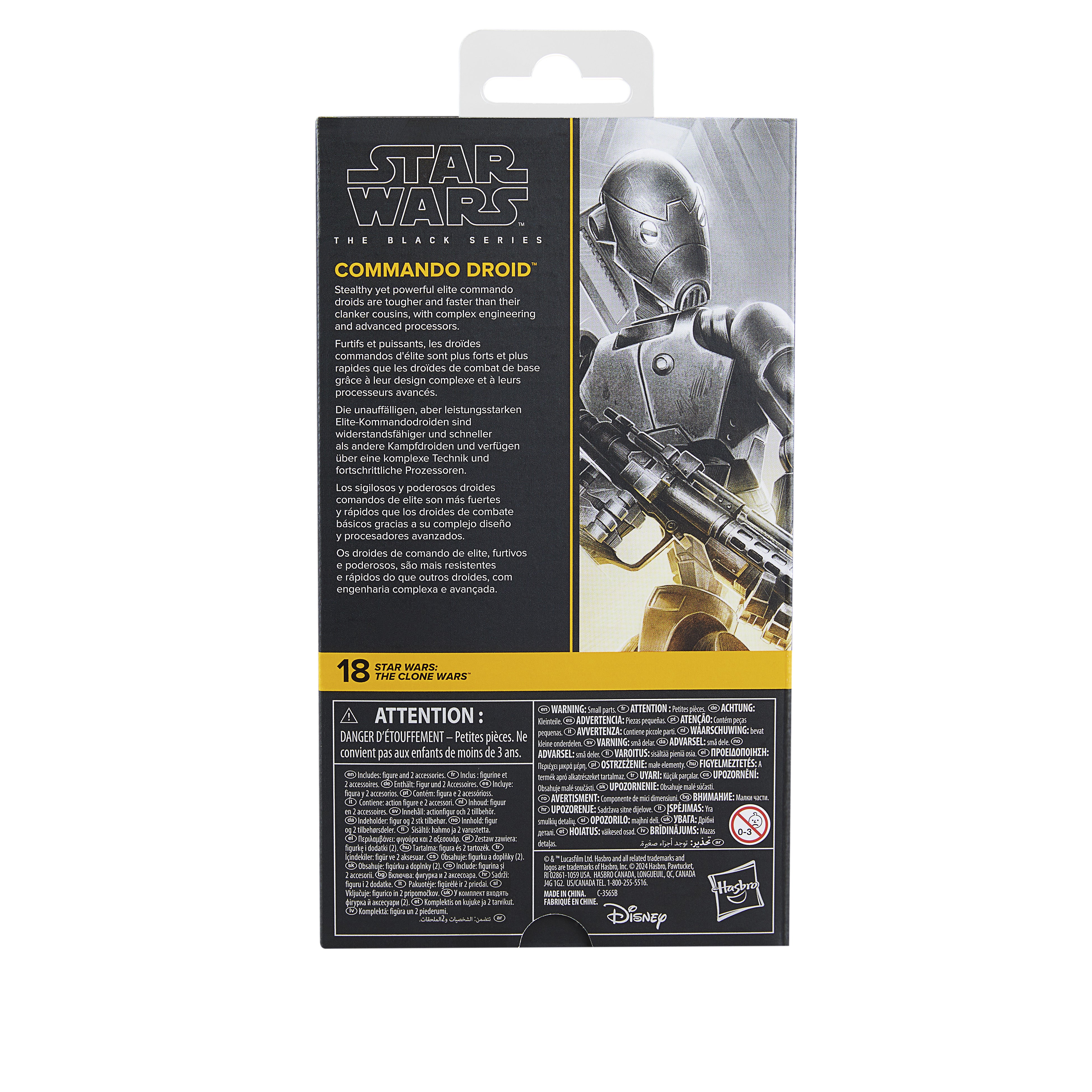 Star Wars Black Series (Clone Wars) Commando Droid