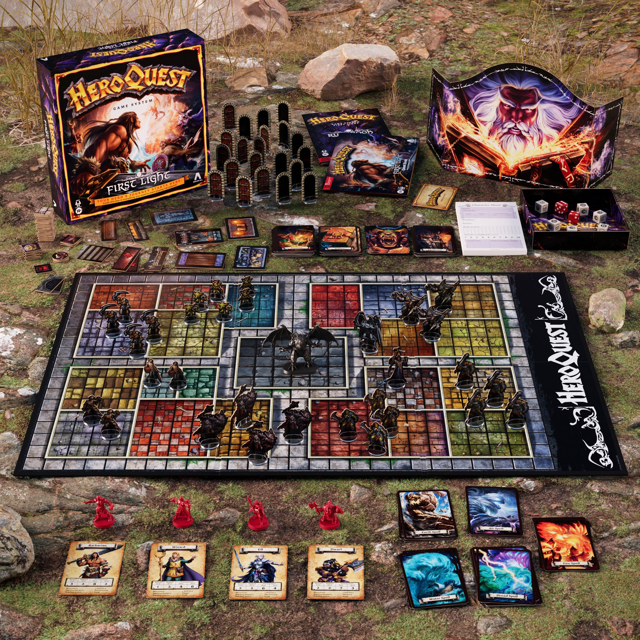 Hero Quest Game System First Light