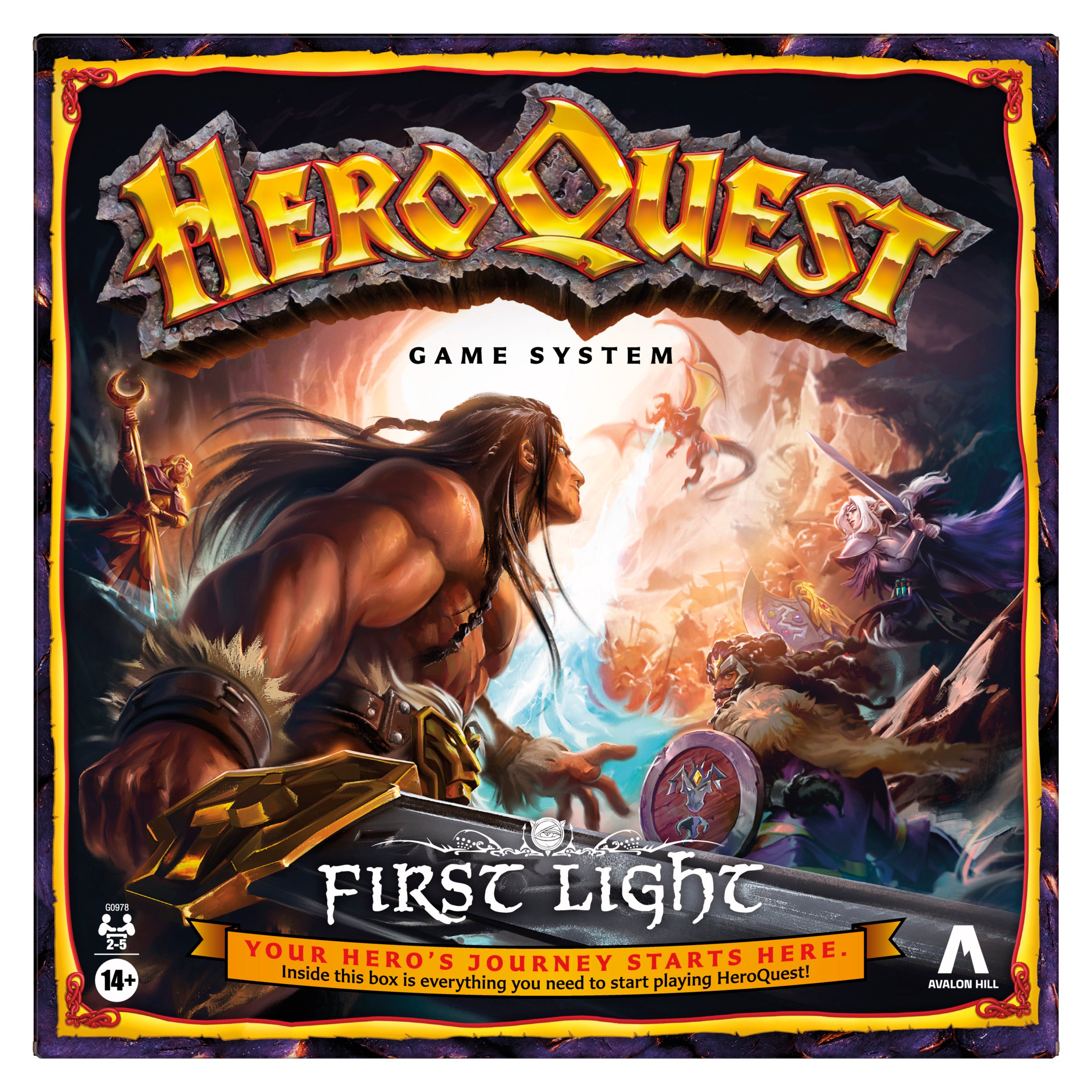 Hero Quest Game System First Light