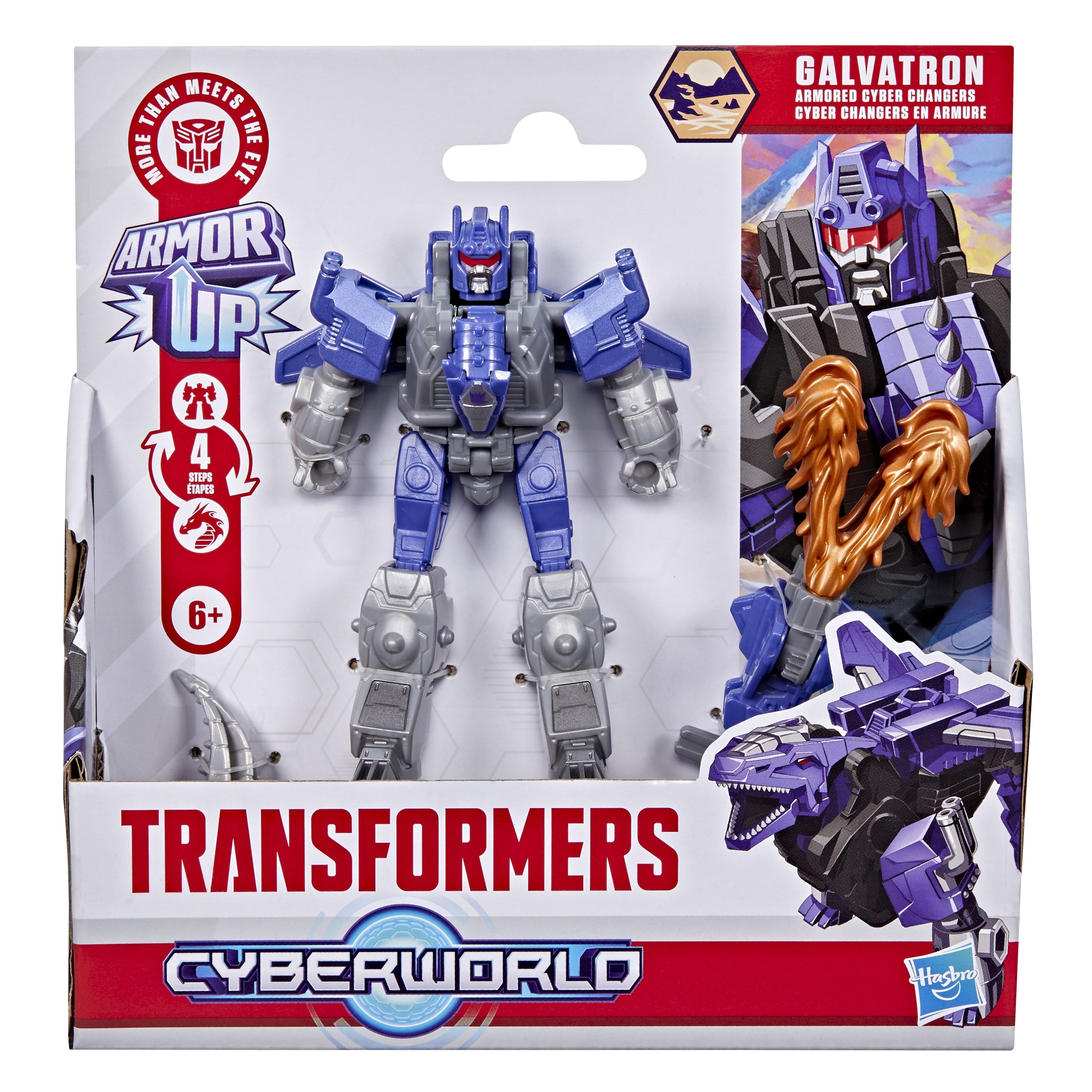 Transformers Cyberworld Armored Cyber Changers Galvatron