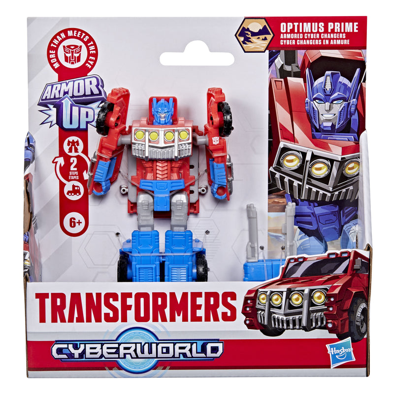 Transformers Cyberworld Armored Cyber Changers Optimus Prime