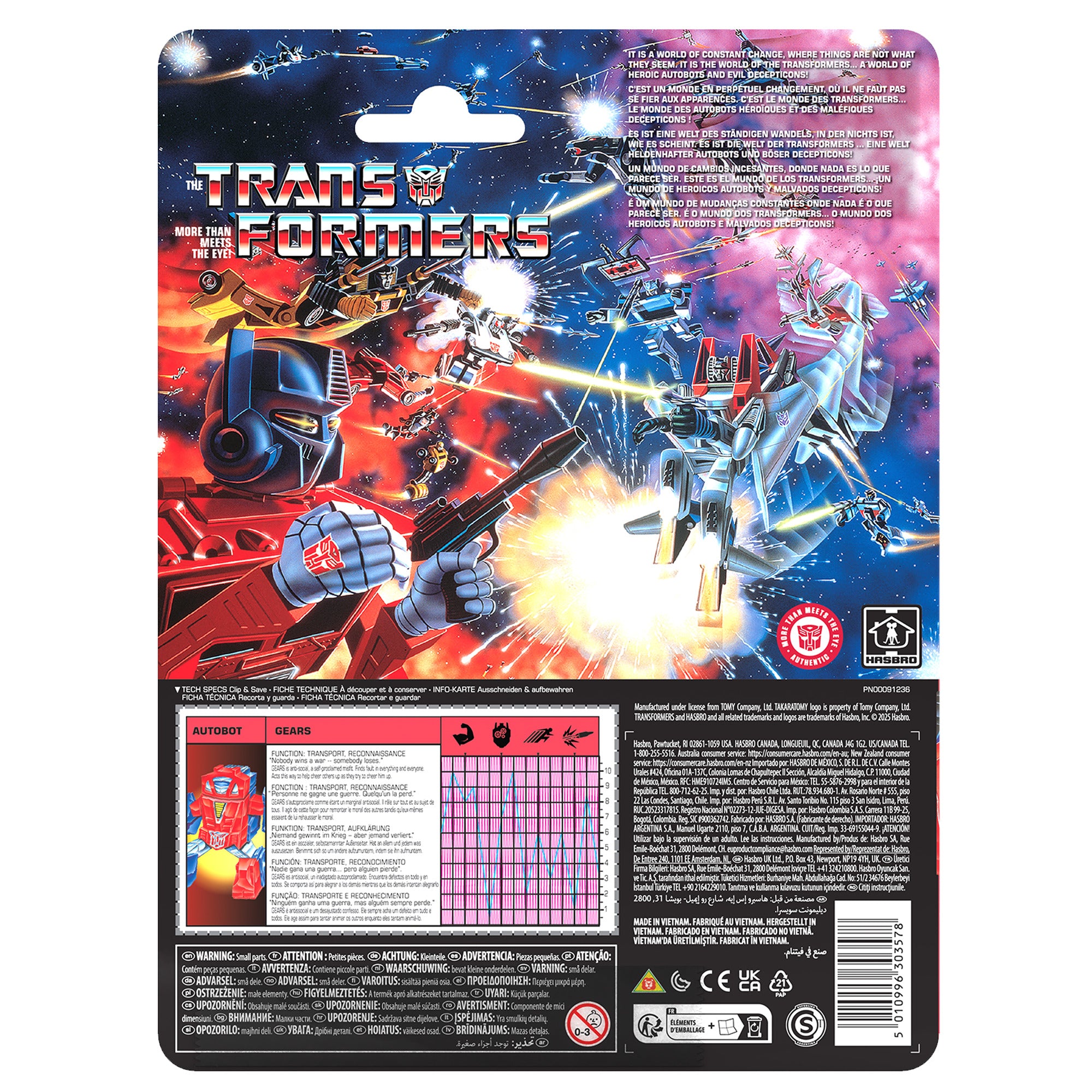 Transformers Retro G1 Style Deluxe Gears