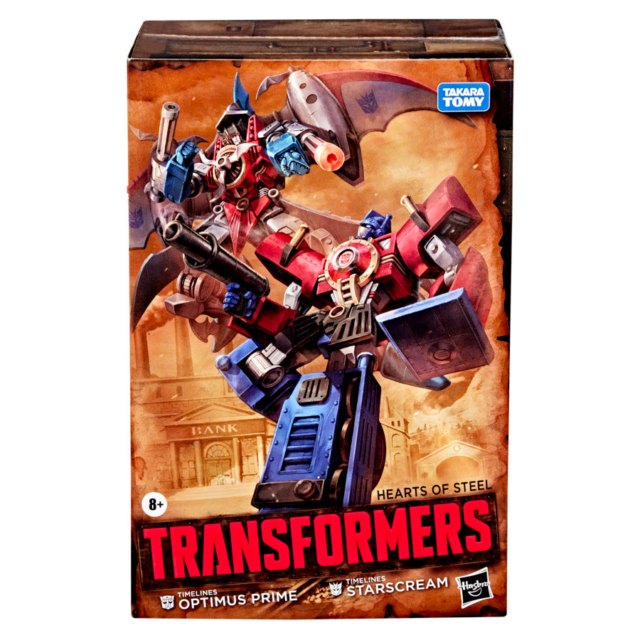 Transformers Timelines (Hearts of Steel) Optimus Prime & Starscream