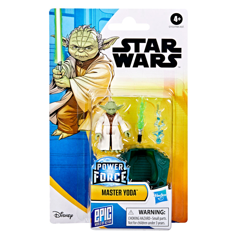 Star Wars Power The Force 4" Master Yoda