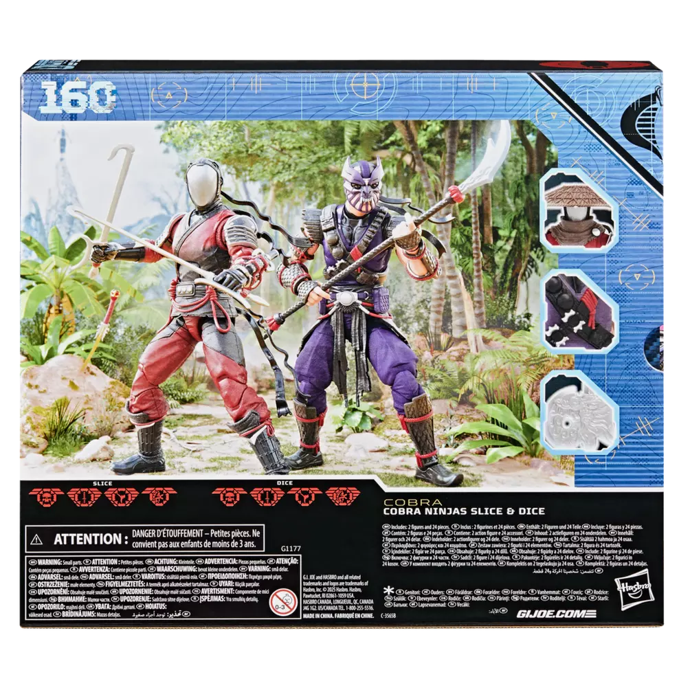 G.I. Joe Classified Series Cobra Ninja's Slice & Dice