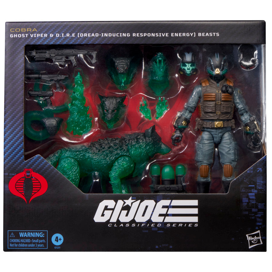 G.I. Joe Classified Series Ghost Viper & D.I.R.E. Beasts
