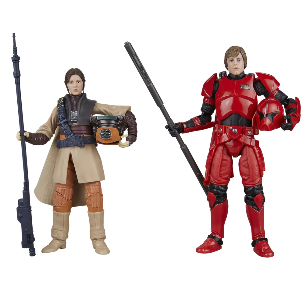 Star Wars Black Series (Shadows Of The Empire) Luke (Imperial Guard) & Leia (Boussh)