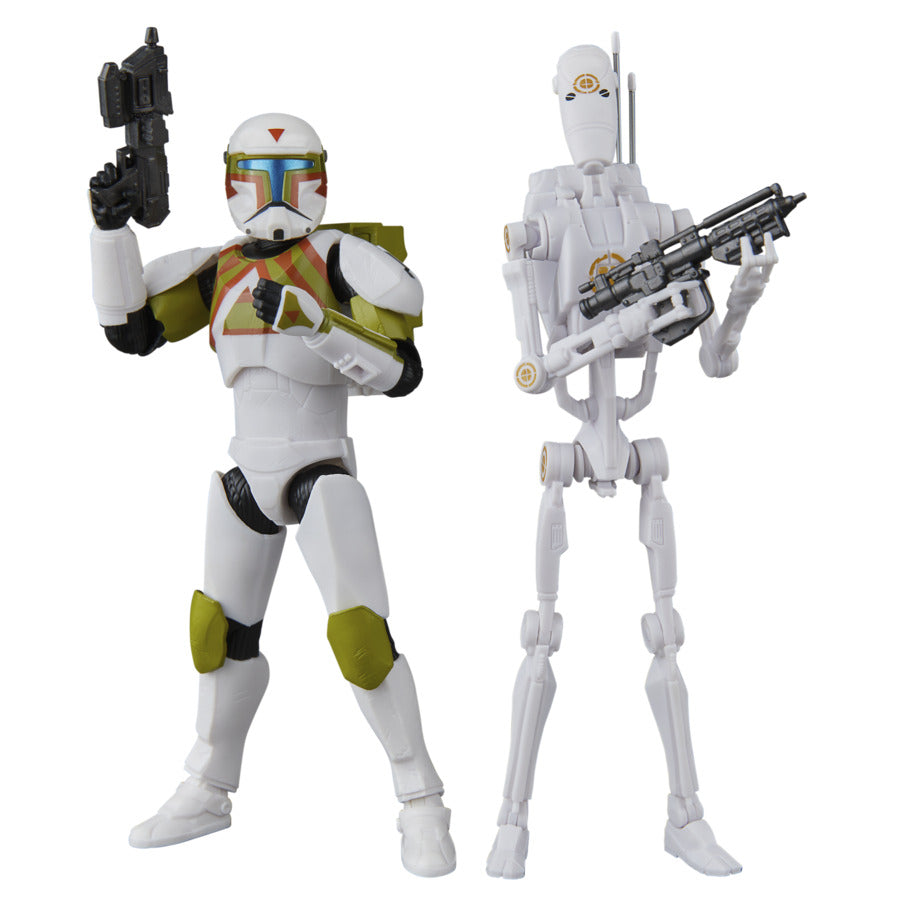 Star Wars Black Series (Battlefront II) Clone Commando (Urban Fighter) & B1 Battle Droid (Training) CASE OF 10