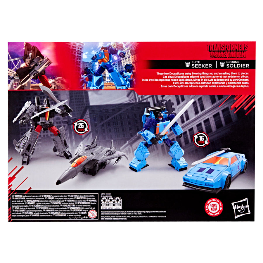 Transformers Studio Series (Devastation) Elite Seeker & Grand Soldier ARRIVING SOON