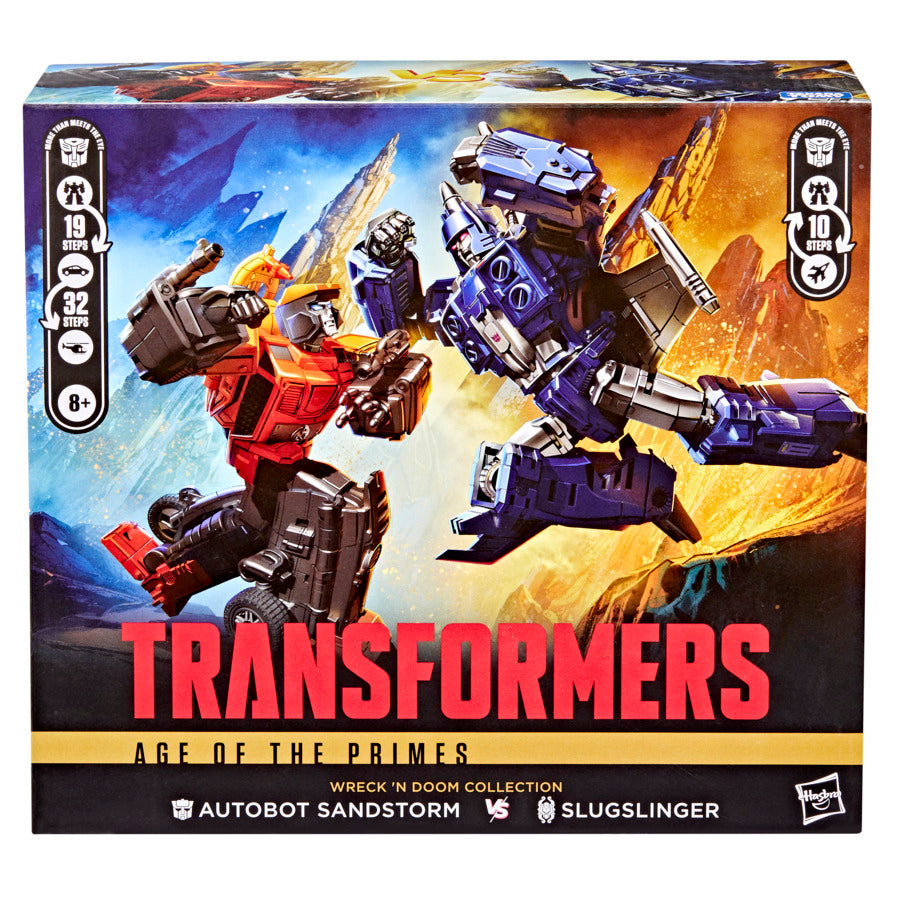 Transformers Wreck & Doom Sandstorm & Slugslinger
