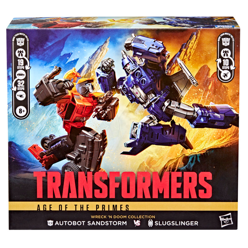 Transformers Wreck & Doom Sandstorm & Slugslinger
