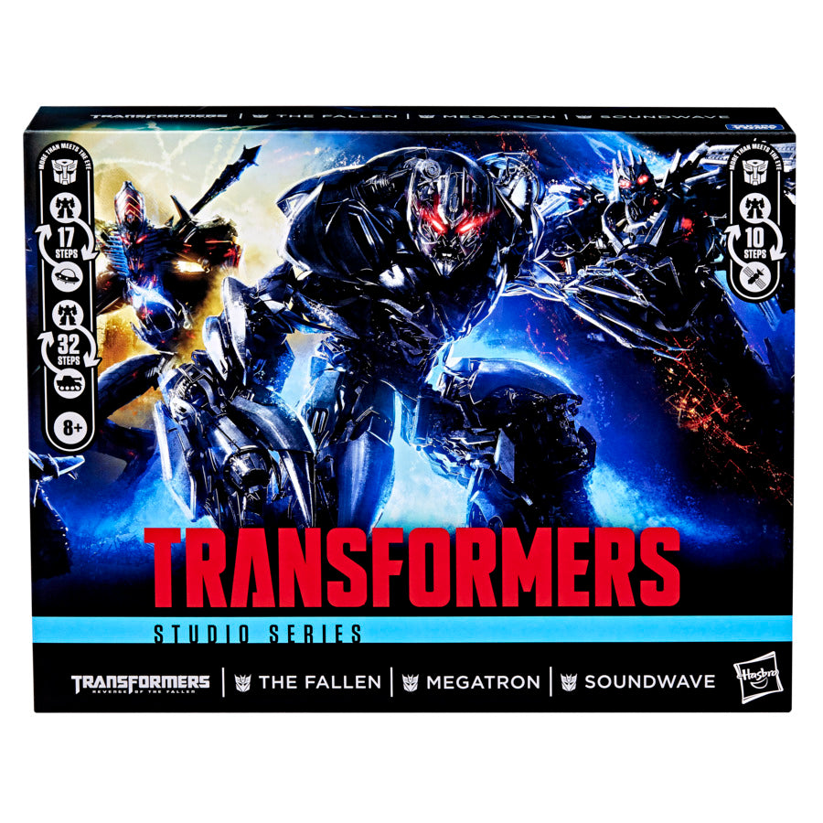 Transformers Studio Series Revenge Of The Fallen 3 Pack - The Fallen, Soundwave & Megatron