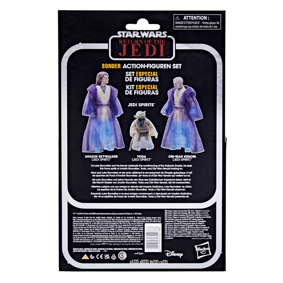 Star Wars Vintage Collection Jedi Spirit 3 Pack - Anakin, Yoda & Obi-Wan
