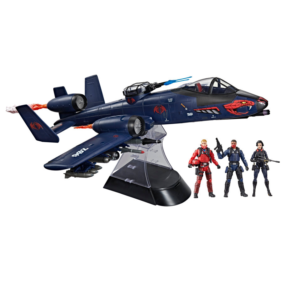 G.I. Joe Classified Series Haslab Cobra Rattler Ground Attack Jet