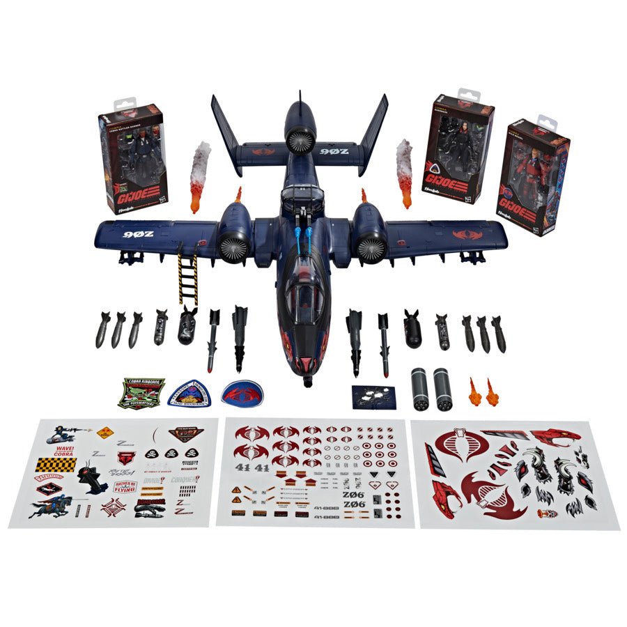 G.I. Joe Classified Series Haslab Cobra Rattler Ground Attack Jet
