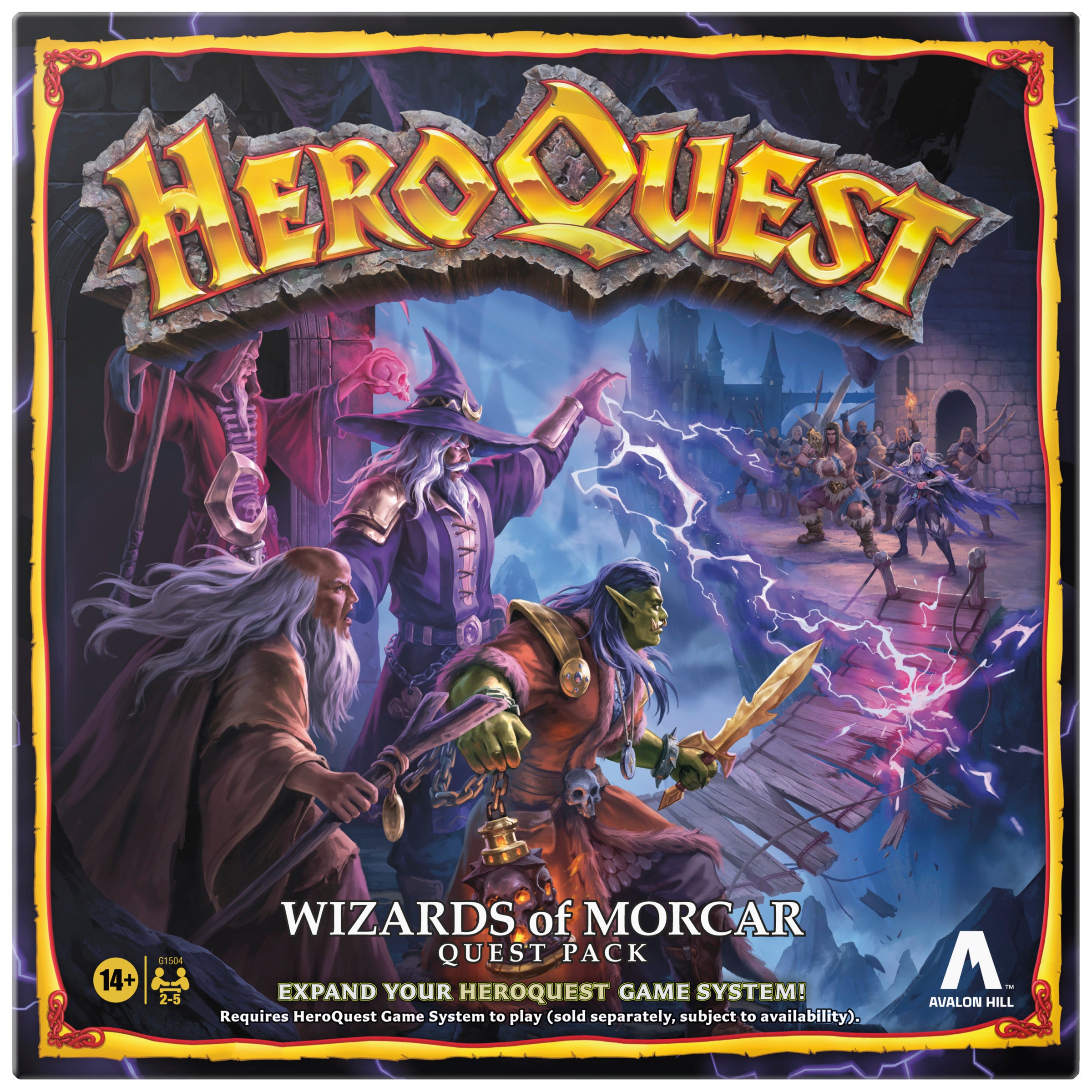 PRE-ORDER Hero Quest Wizards of Morcar Quest Pack