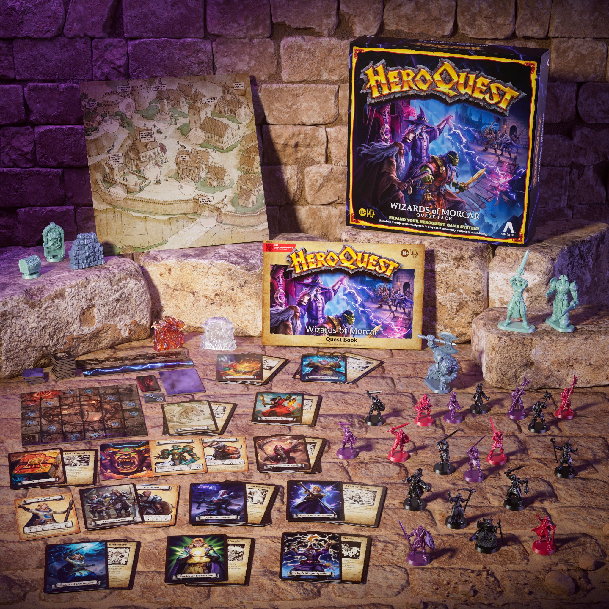 PRE-ORDER Hero Quest Wizards of Morcar Quest Pack