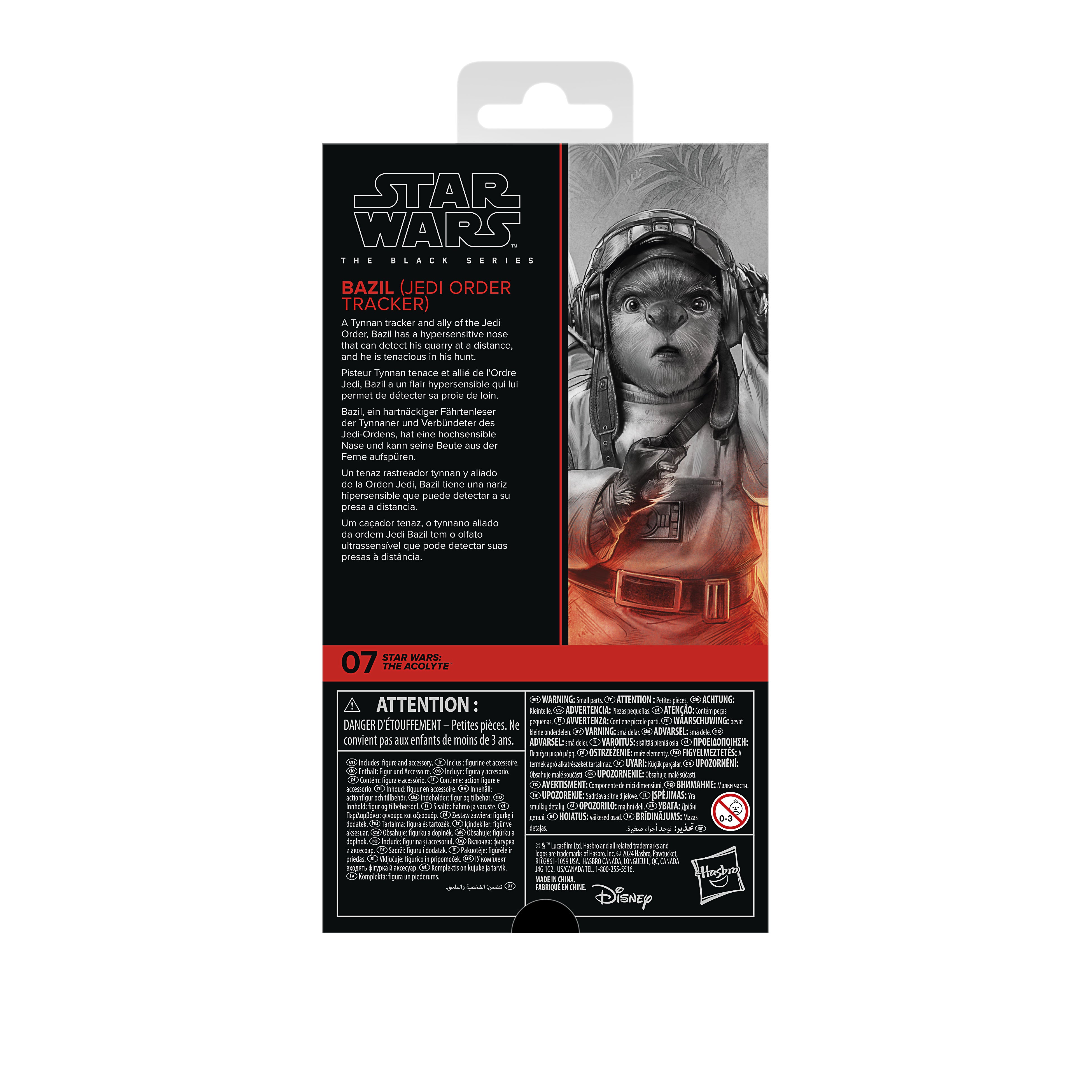 Star Wars Black Series (The Acolyte) Bazil (Jedi Order Tracker)