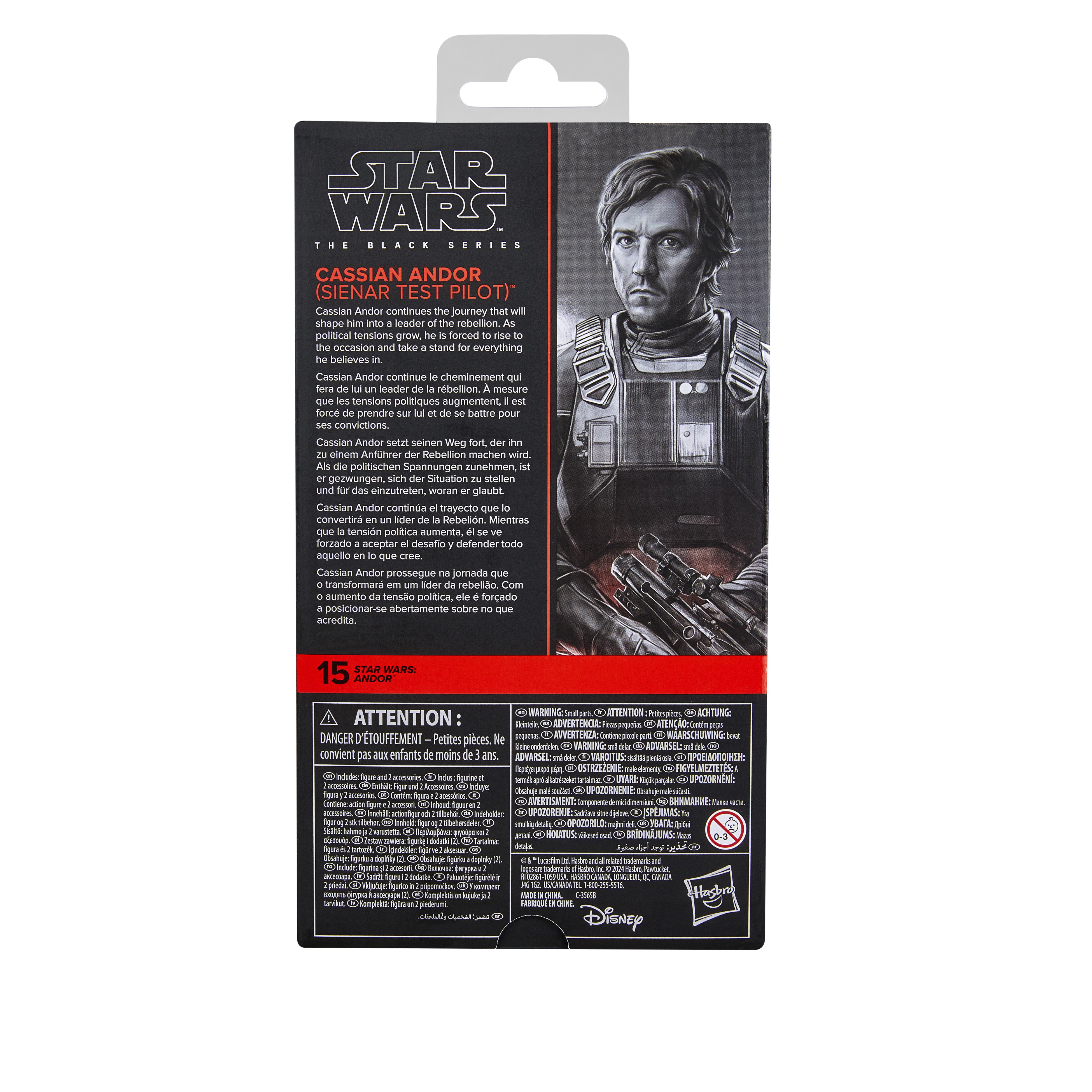 Star Wars Black Series (Andor) Cassian Andor (Sienar Test Pilot)