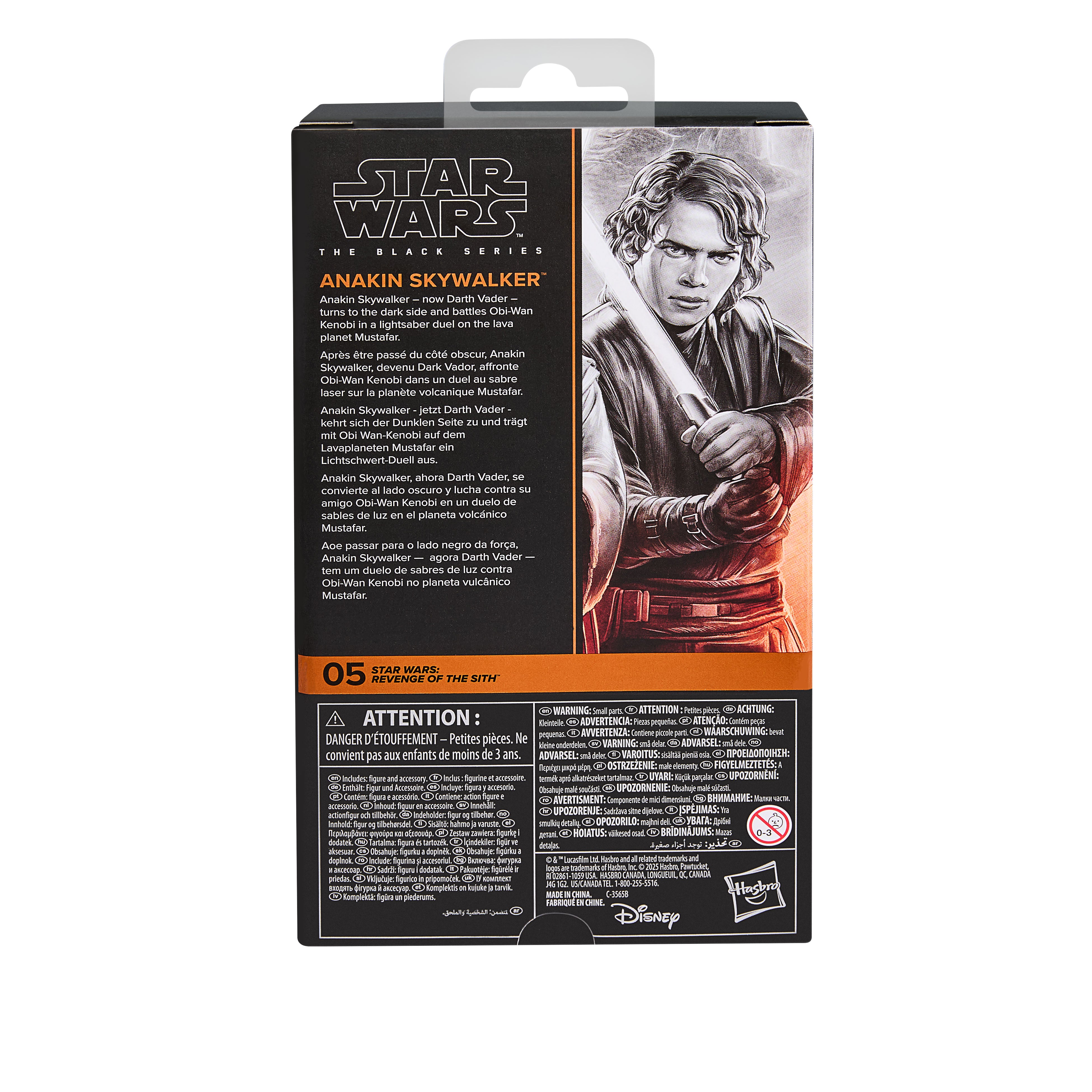 Star Wars Black Series (Revenge Of The Sith) Anakin Skywalker