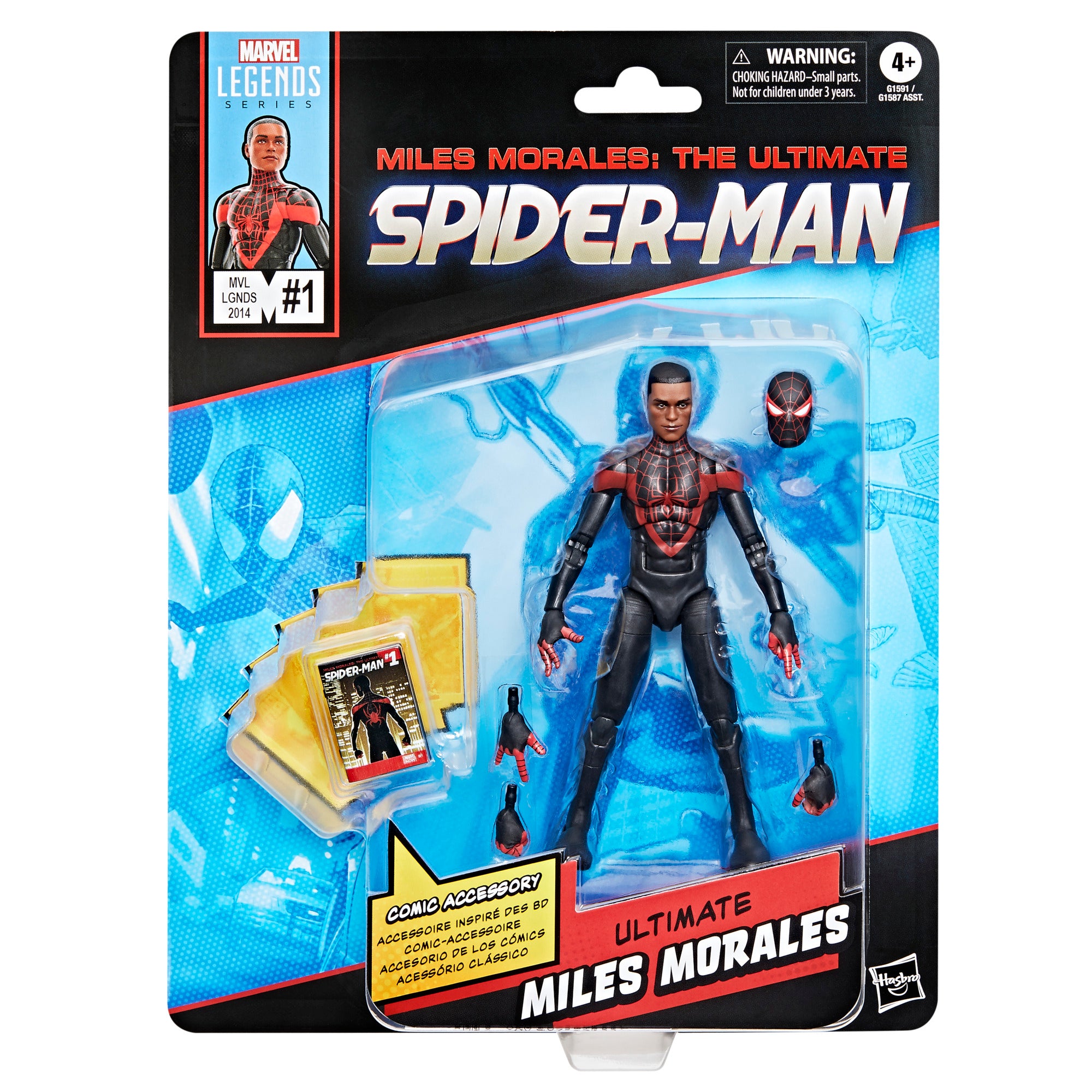 Marvel Legends (Mini Comic Wave) Miles Morales - The Ultimate Spider-Man