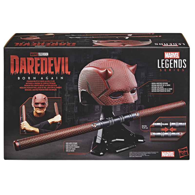 PRE-ORDER Marvel Legends Daredevil Born Again Mask & Billy Club