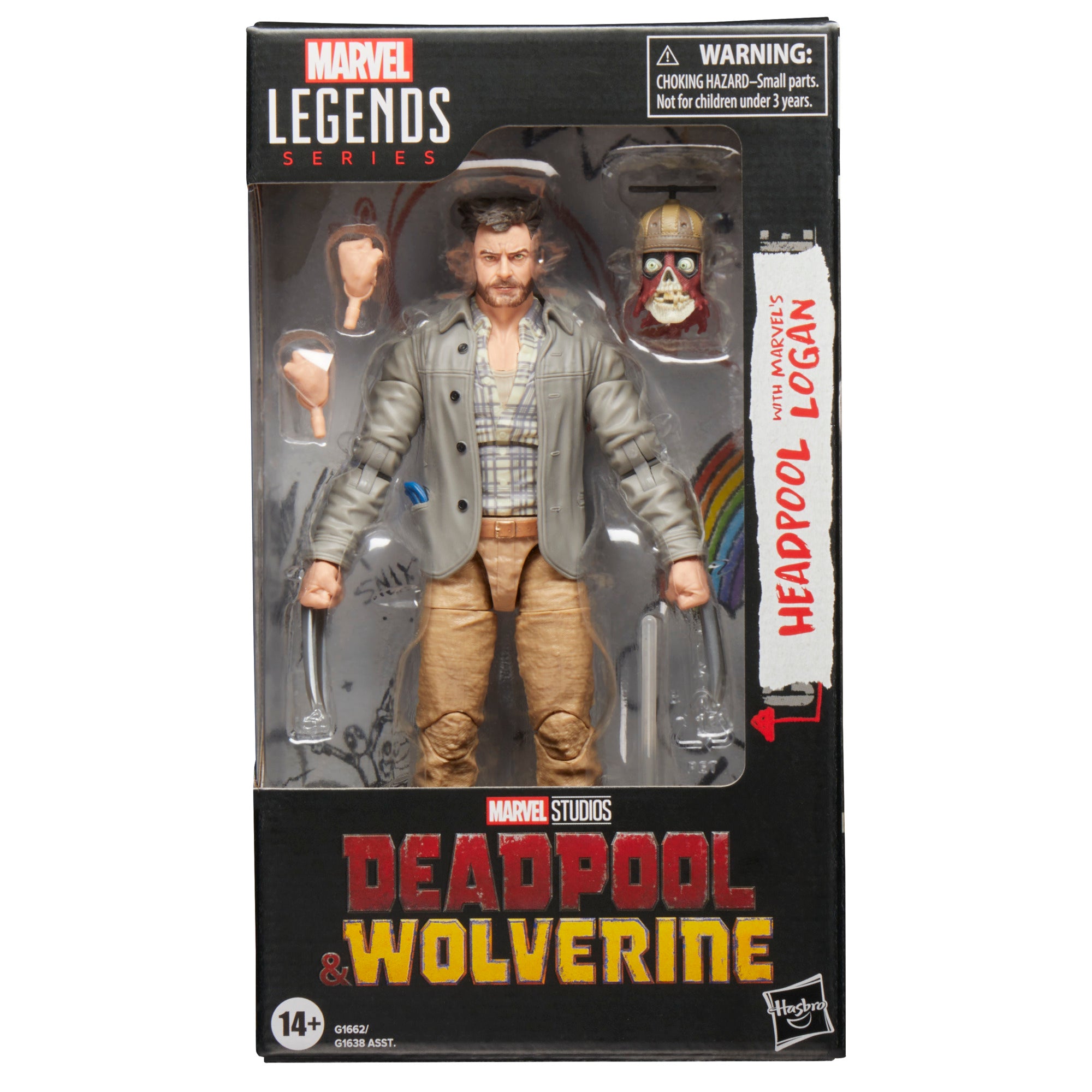 Marvel Legends (Deadpool & Wolverine) Headpool With Logan