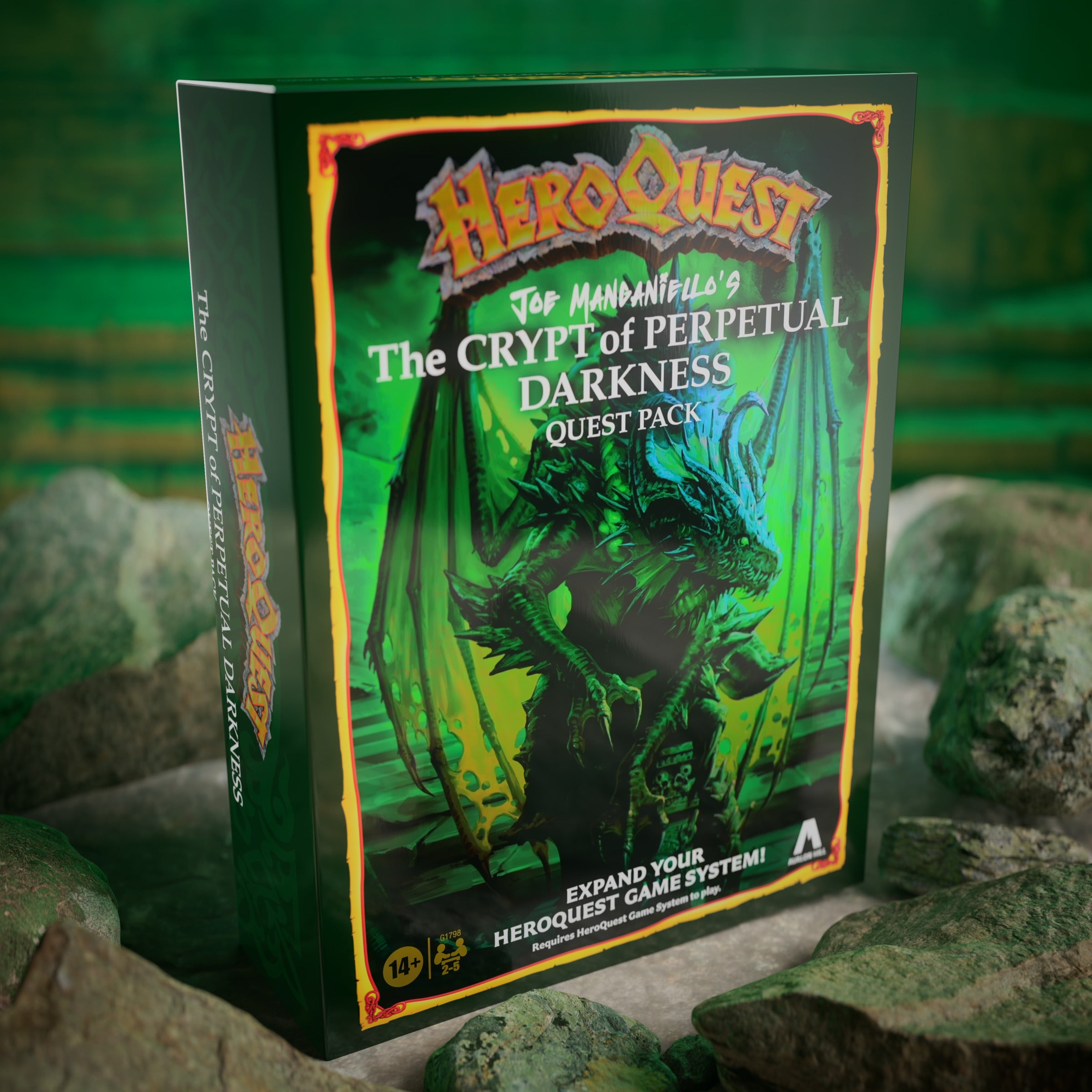 Hero Quest The Crypt of Perpetual Darkness Expansion Pack