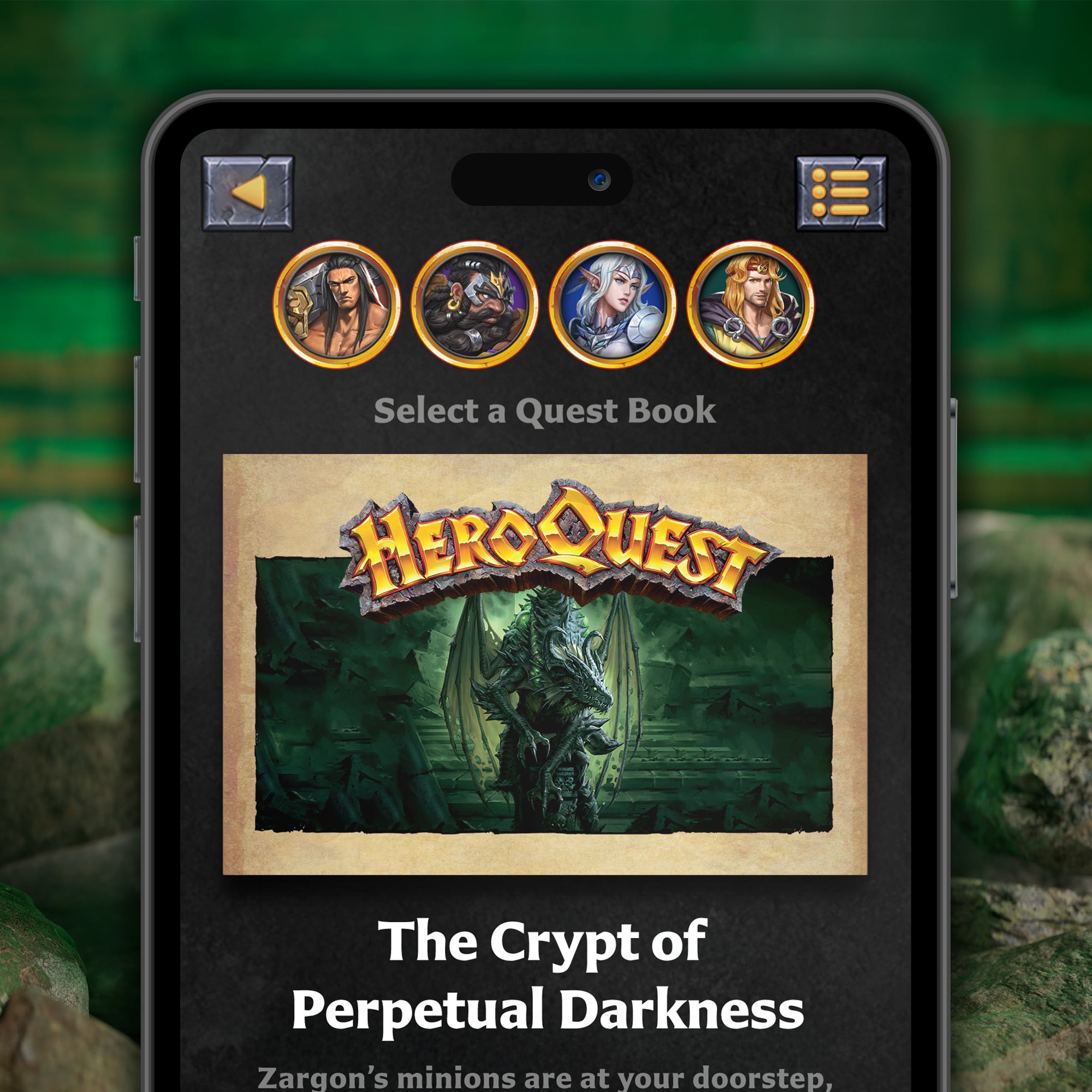 Hero Quest The Crypt of Perpetual Darkness Expansion Pack
