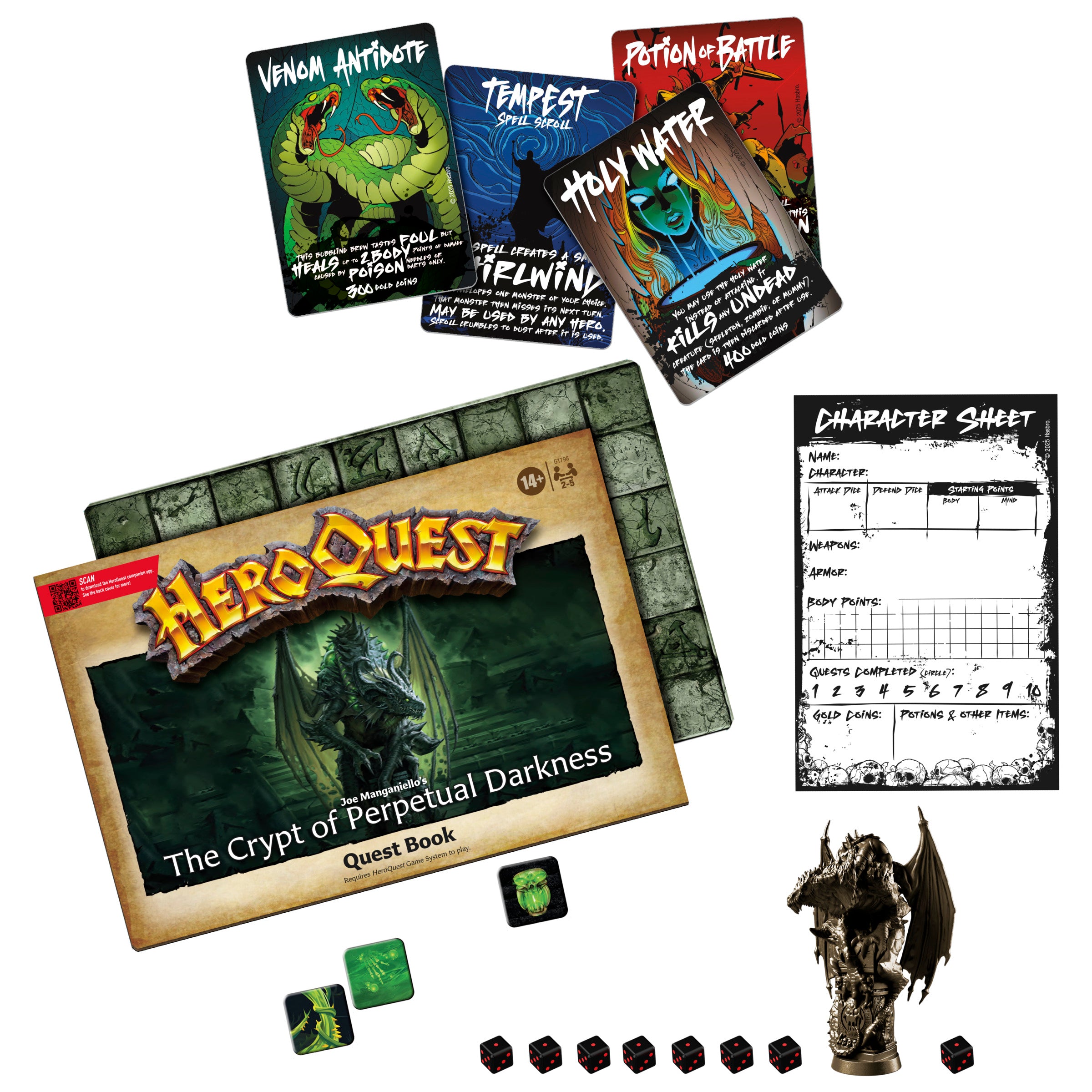 Hero Quest The Crypt of Perpetual Darkness Expansion Pack