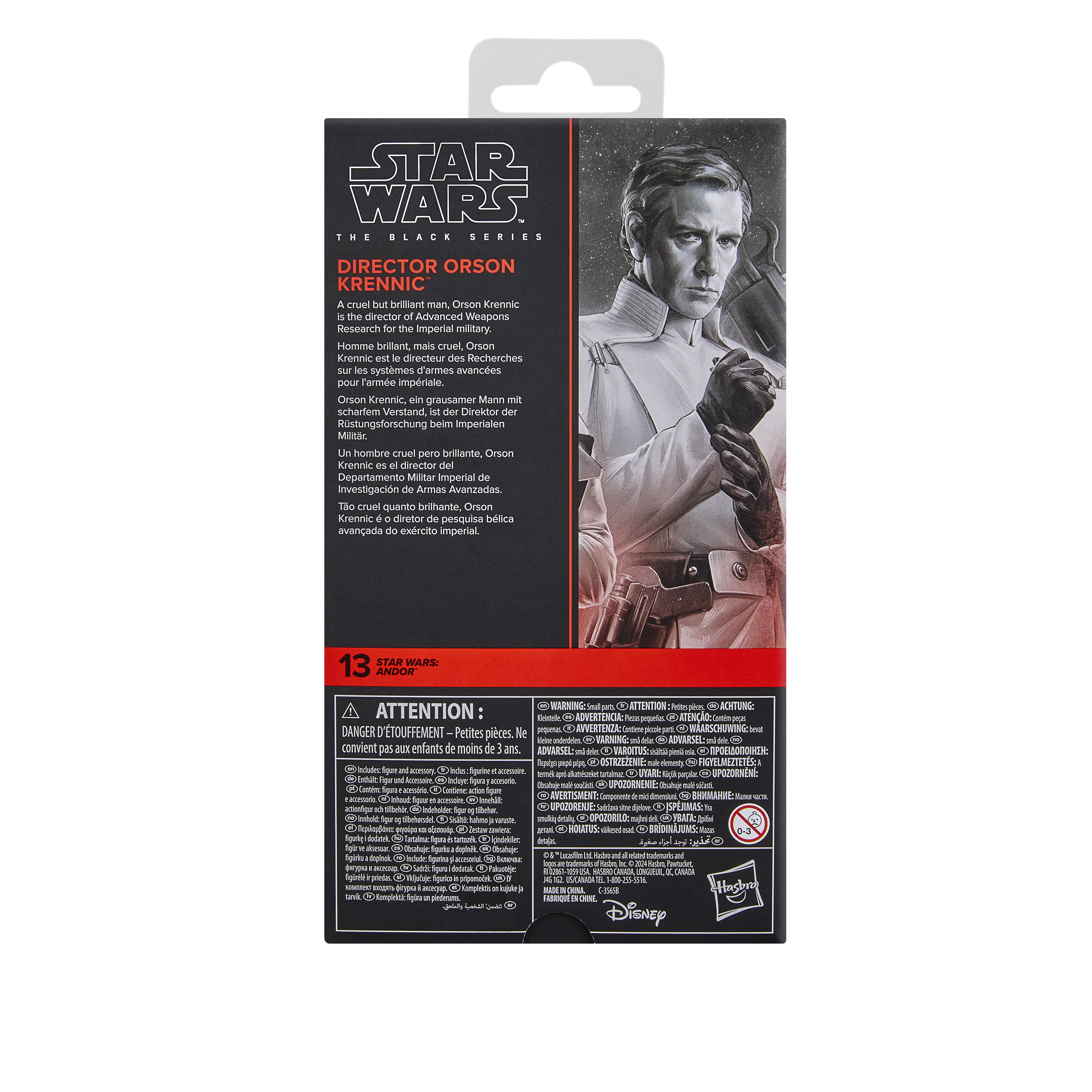 Star Wars Black Series (Andor) Director Orson Krennic