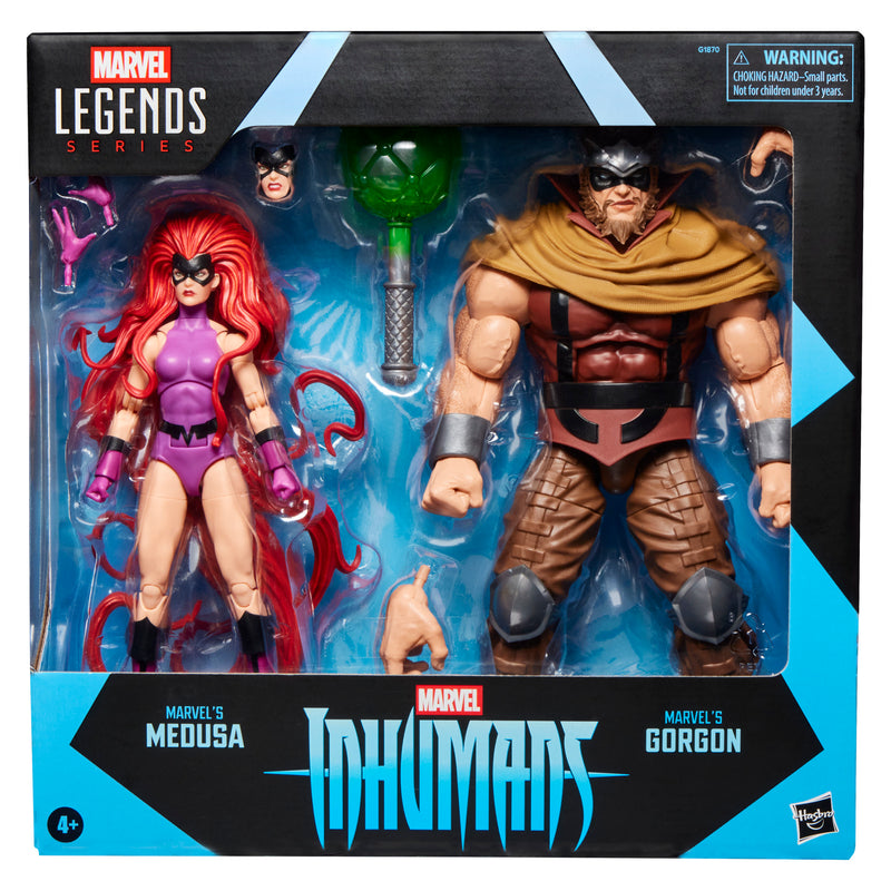 PRE-ORDER Marvel Legends Inhumans Medusa & Gorgon