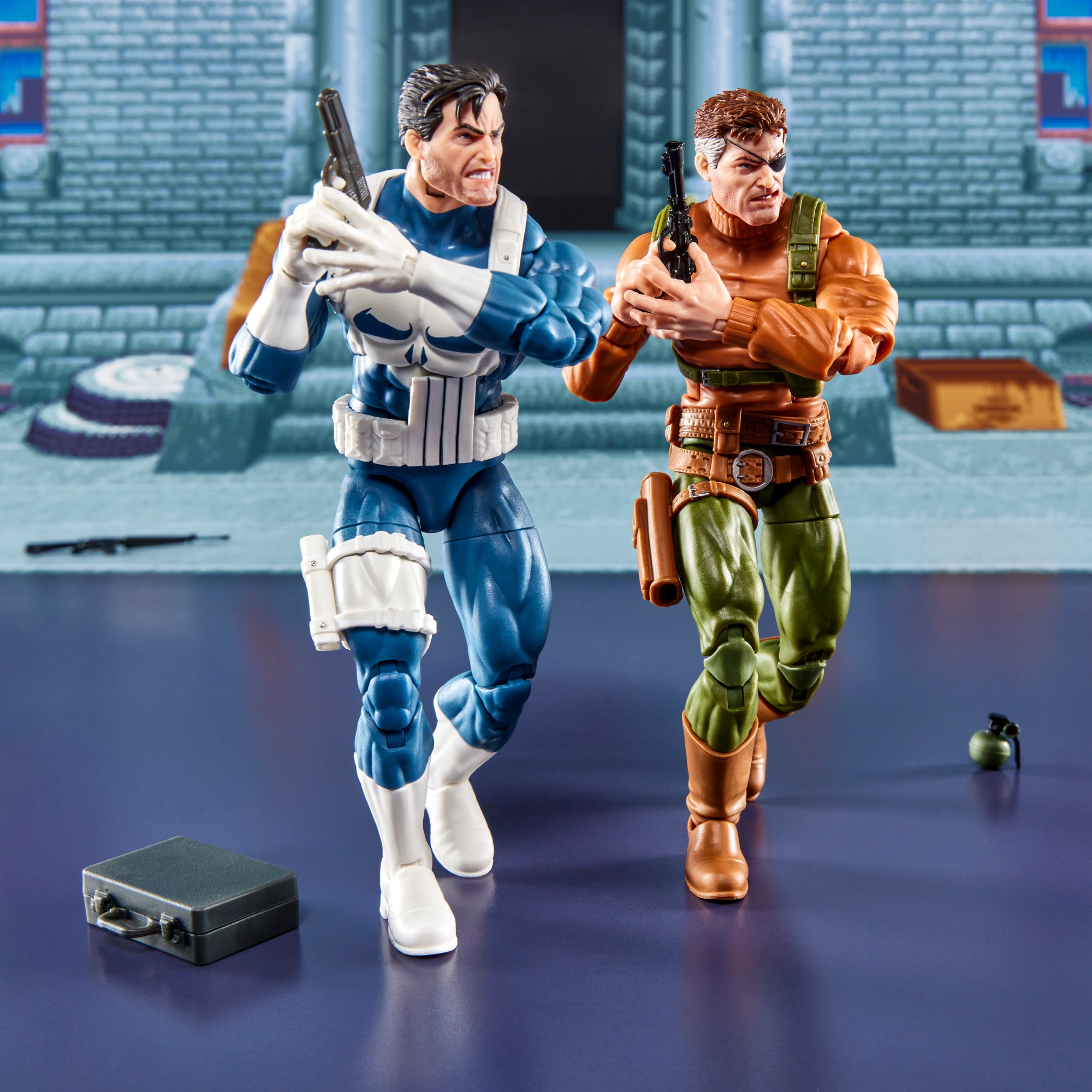 PRE-ORDER Marvel Legends Gamerverse Punisher & Nick Fury