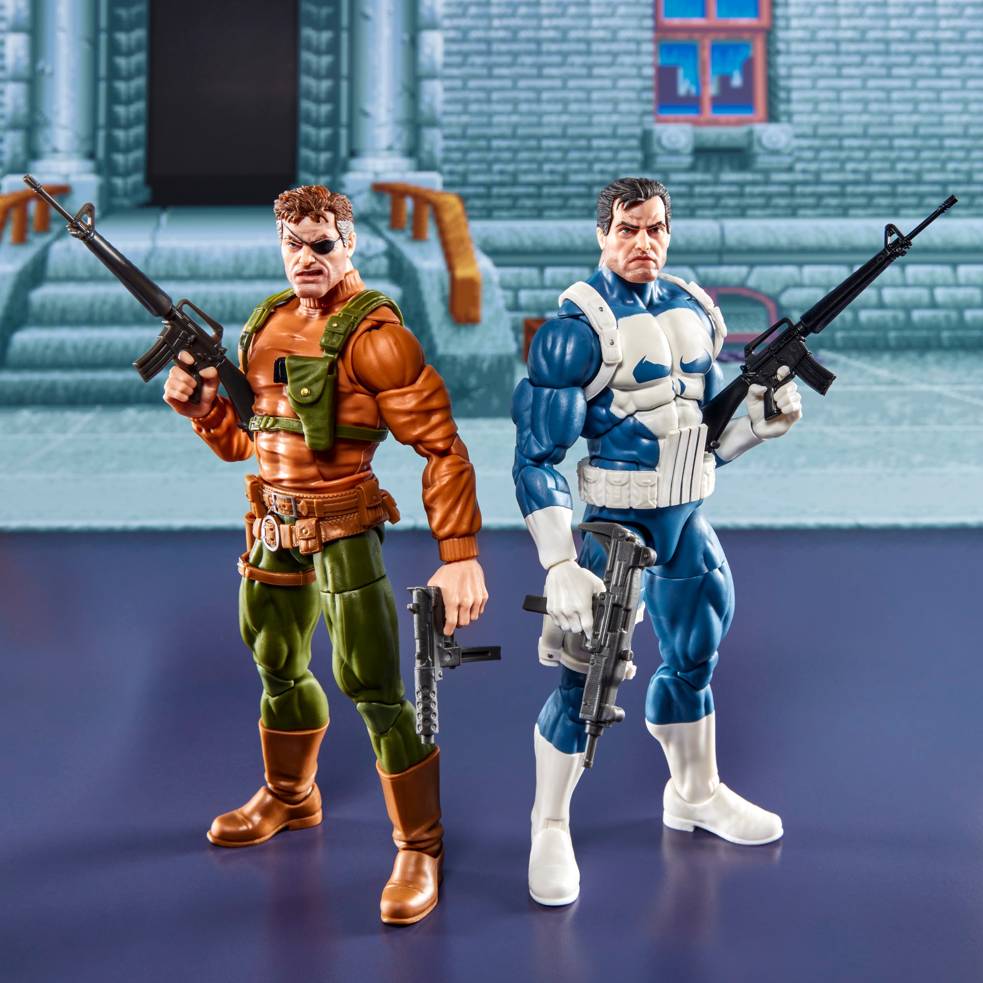 PRE-ORDER Marvel Legends Gamerverse Punisher & Nick Fury