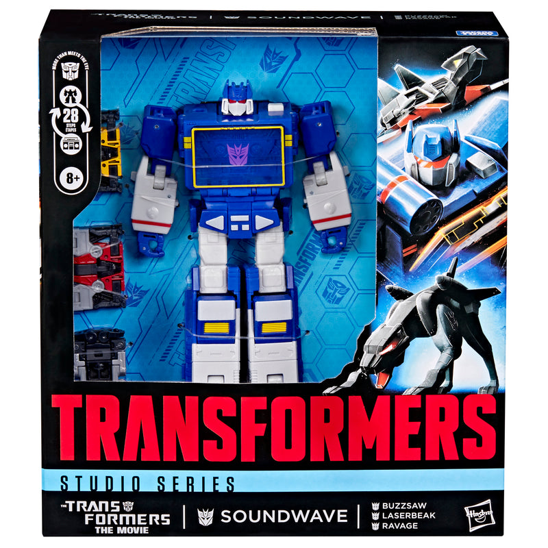 Transformers Studio Series (86 Movie) Leader Soundwave IMPORT STOCK (MAX 1 PER CUSTOMER)