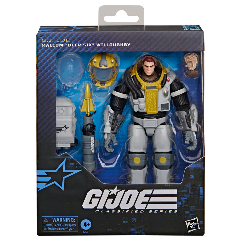 PRE-ORDER G.I. Joe Classified Series Malcolm "Deep Six" Willoughby