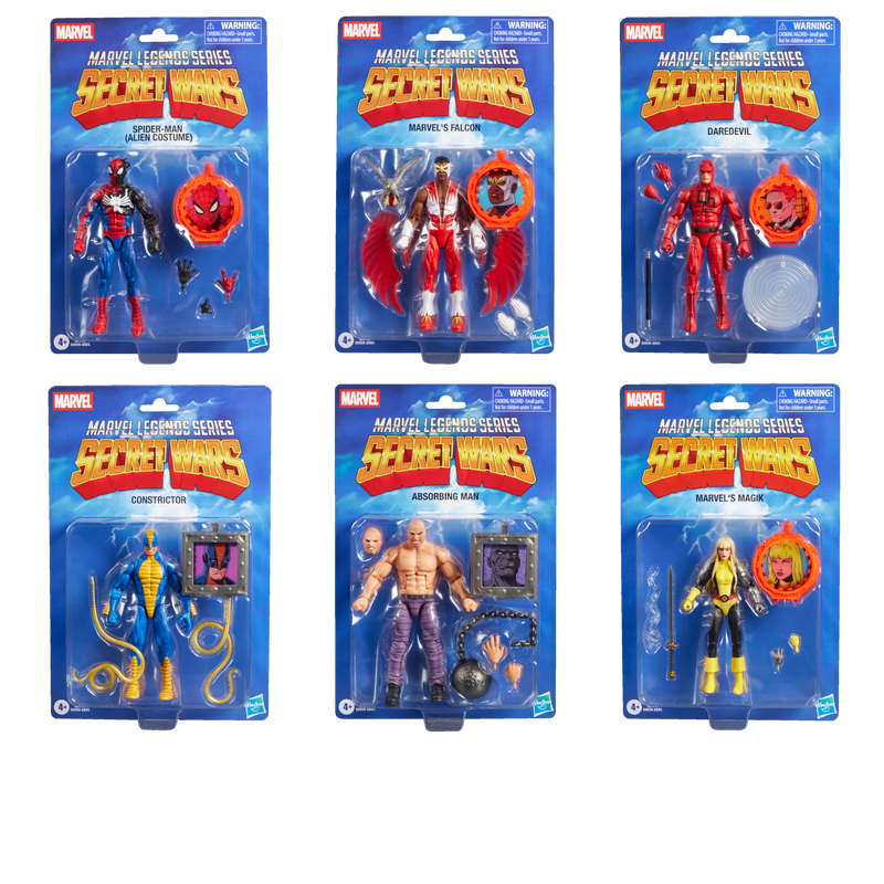 PRE-ORDER Marvel Legends Secret Wars Wave 2 Set of 6