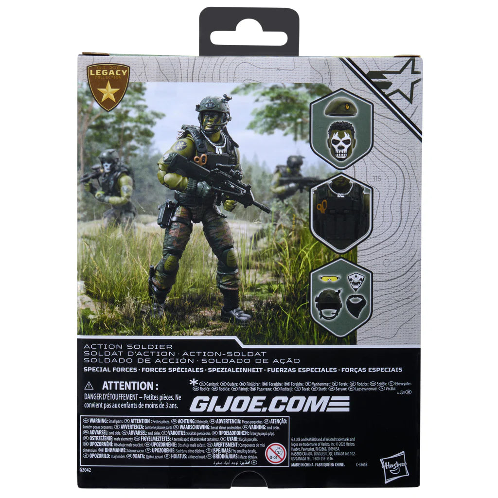 PRE-ORDER G.I. Joe Classified Series Legacy Action Soldier Special Forces