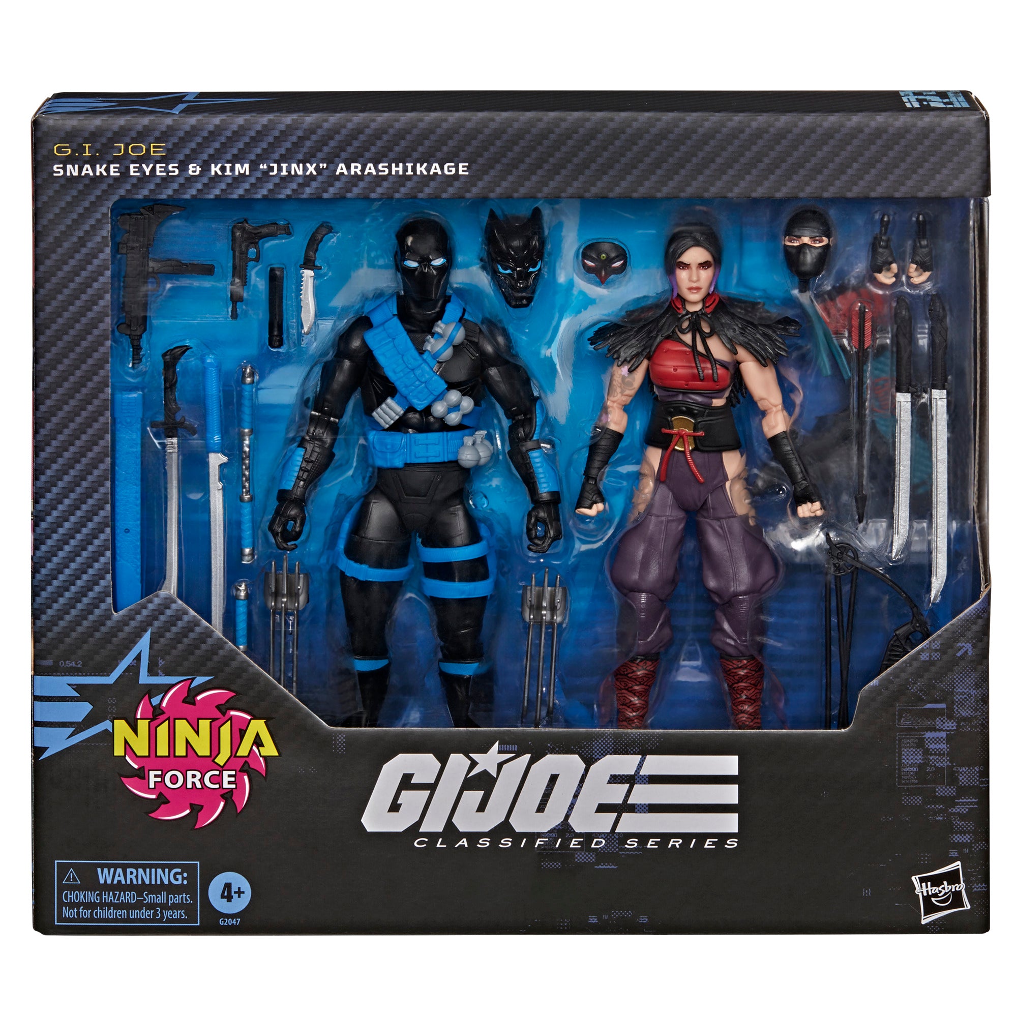 PRE-ORDER G.I. Joe Classified Series Ninja Force Snake Eyes & Kim "Jinx" Arashikage