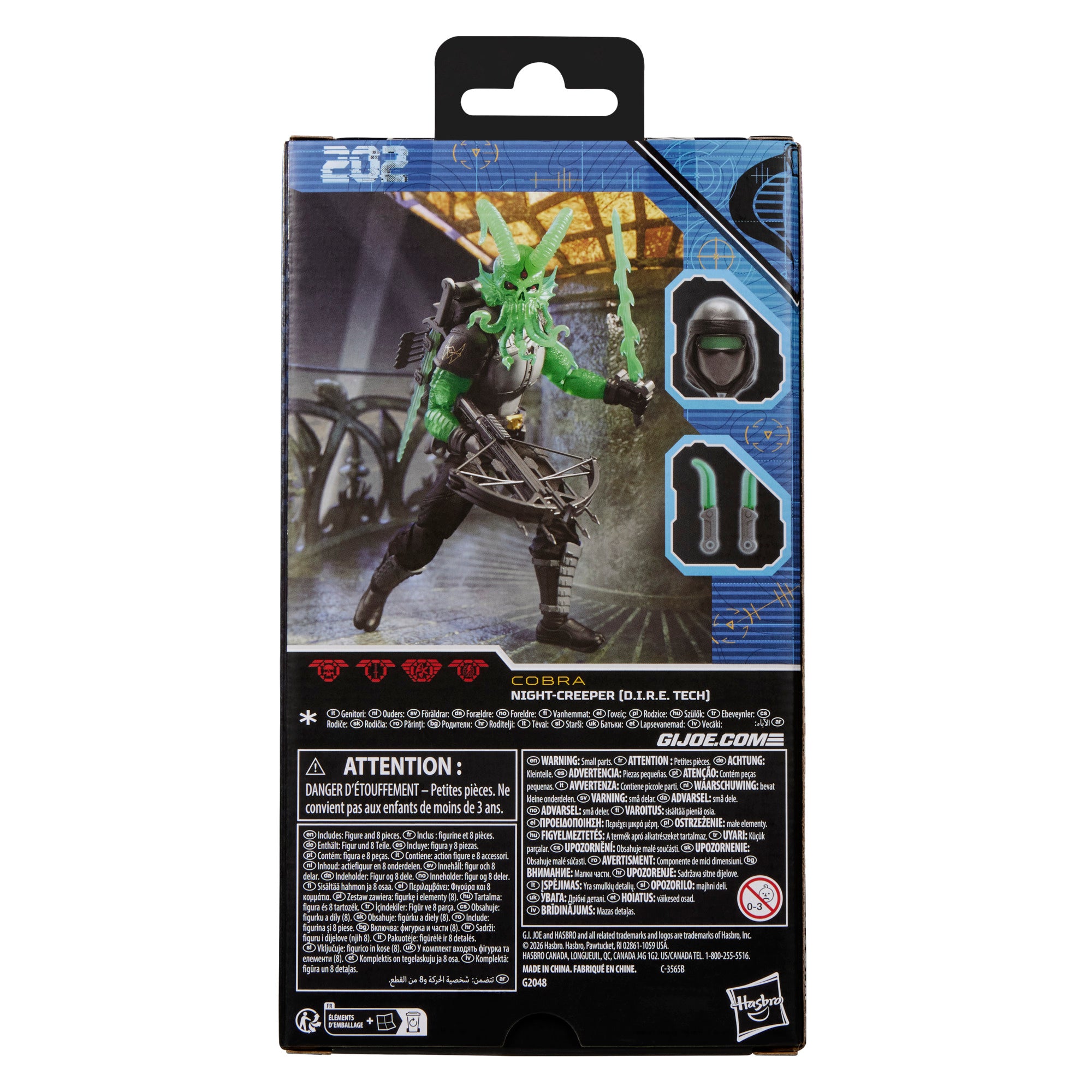 G.I. Joe Classified Series Night-Creeper (D.I.R.E. Tech) IMPORT STOCK