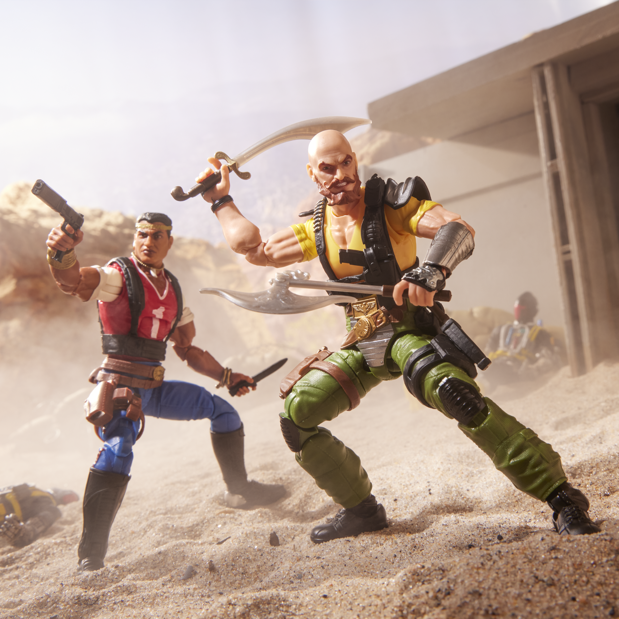 PRE-ORDER G.I. Joe Classified Series David "Red Dog" TapuTapu & Varujan "Taurus" Ayvazyan