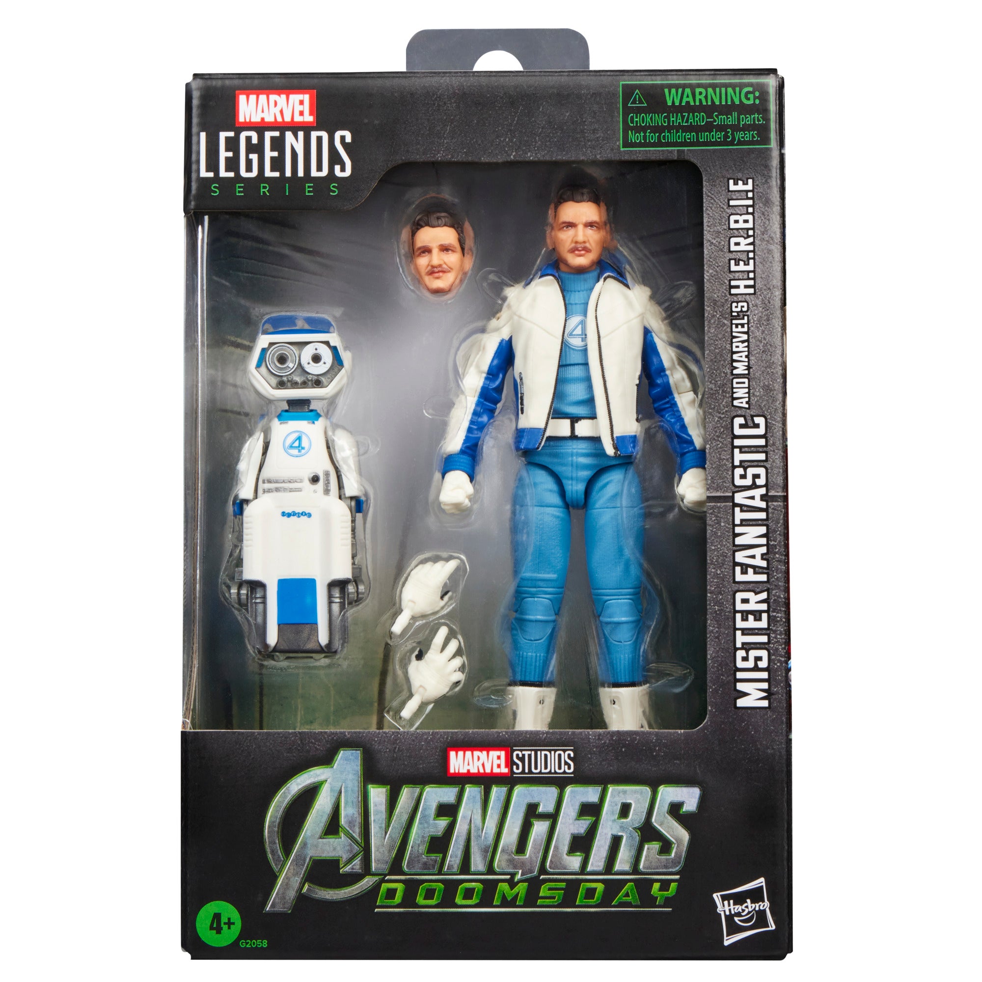 PRE-ORDER Marvel Legends Doomsday Mr Fantastic & H.E.R.B.I.E