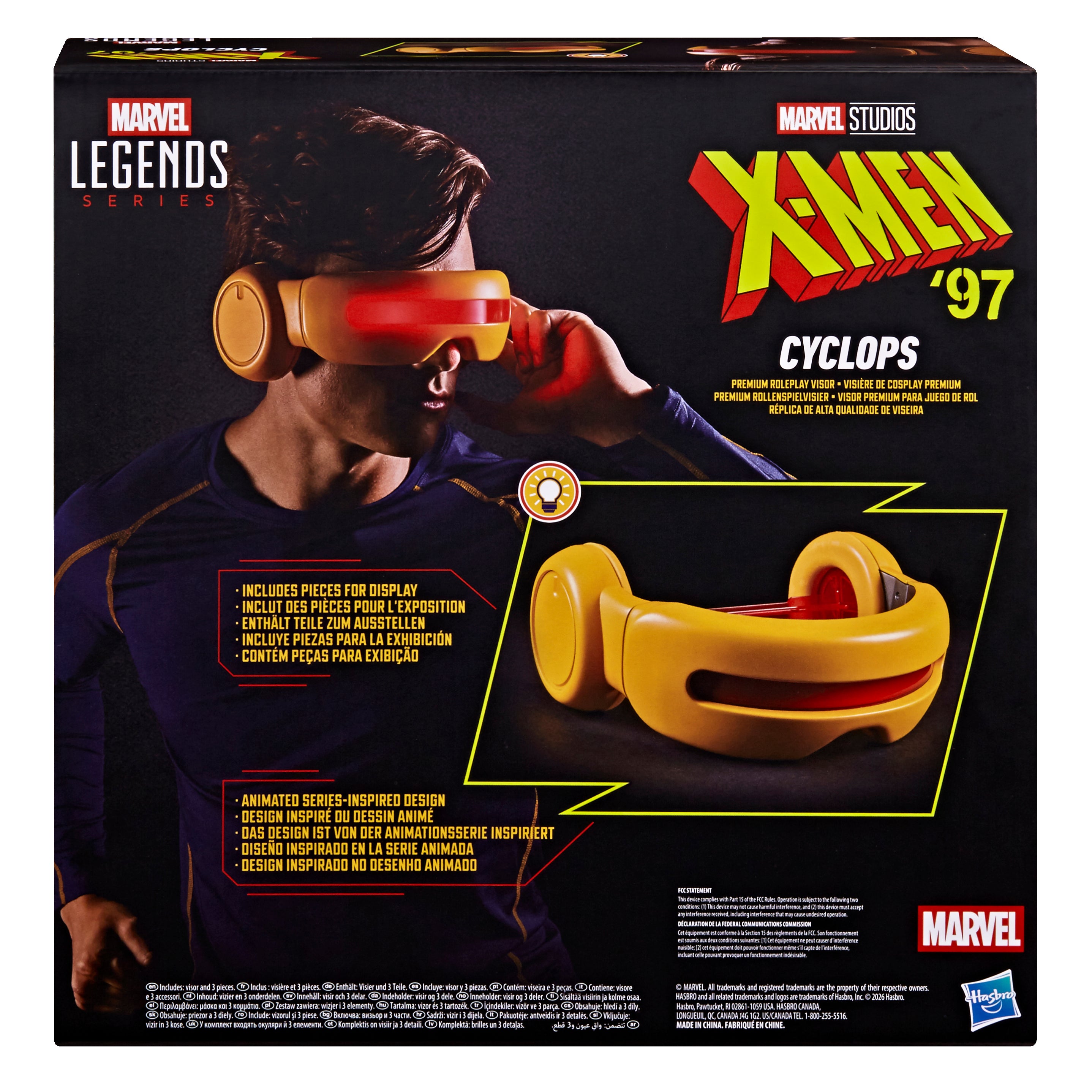 PRE-ORDER Marvel Legends X-Men '97 Cyclops Premium Roleplay Visor